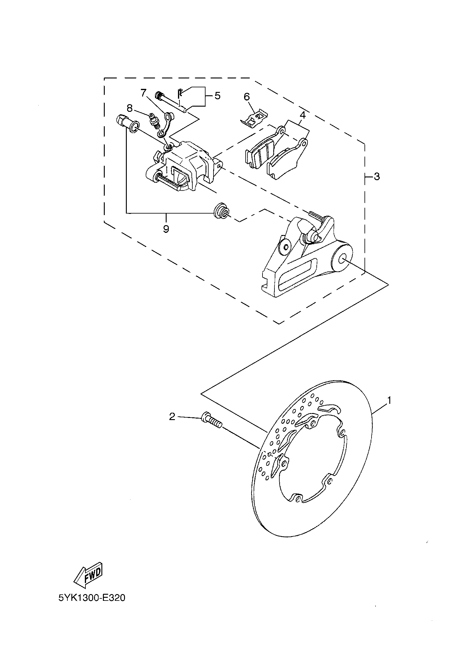 Bild für Kategorie TOMEN REAR BRAKES