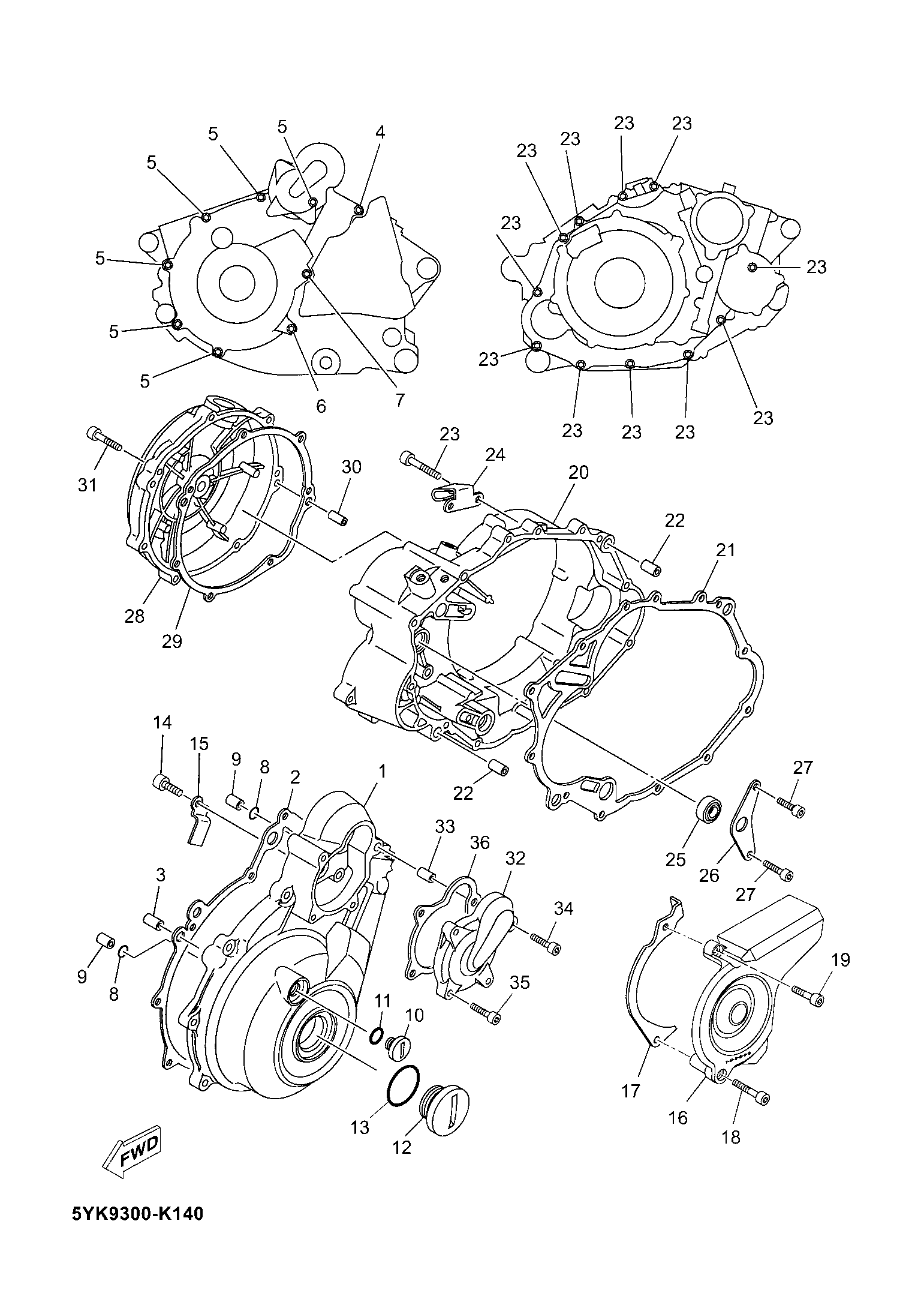 Bild für Kategorie COVER CRANKCASE 1