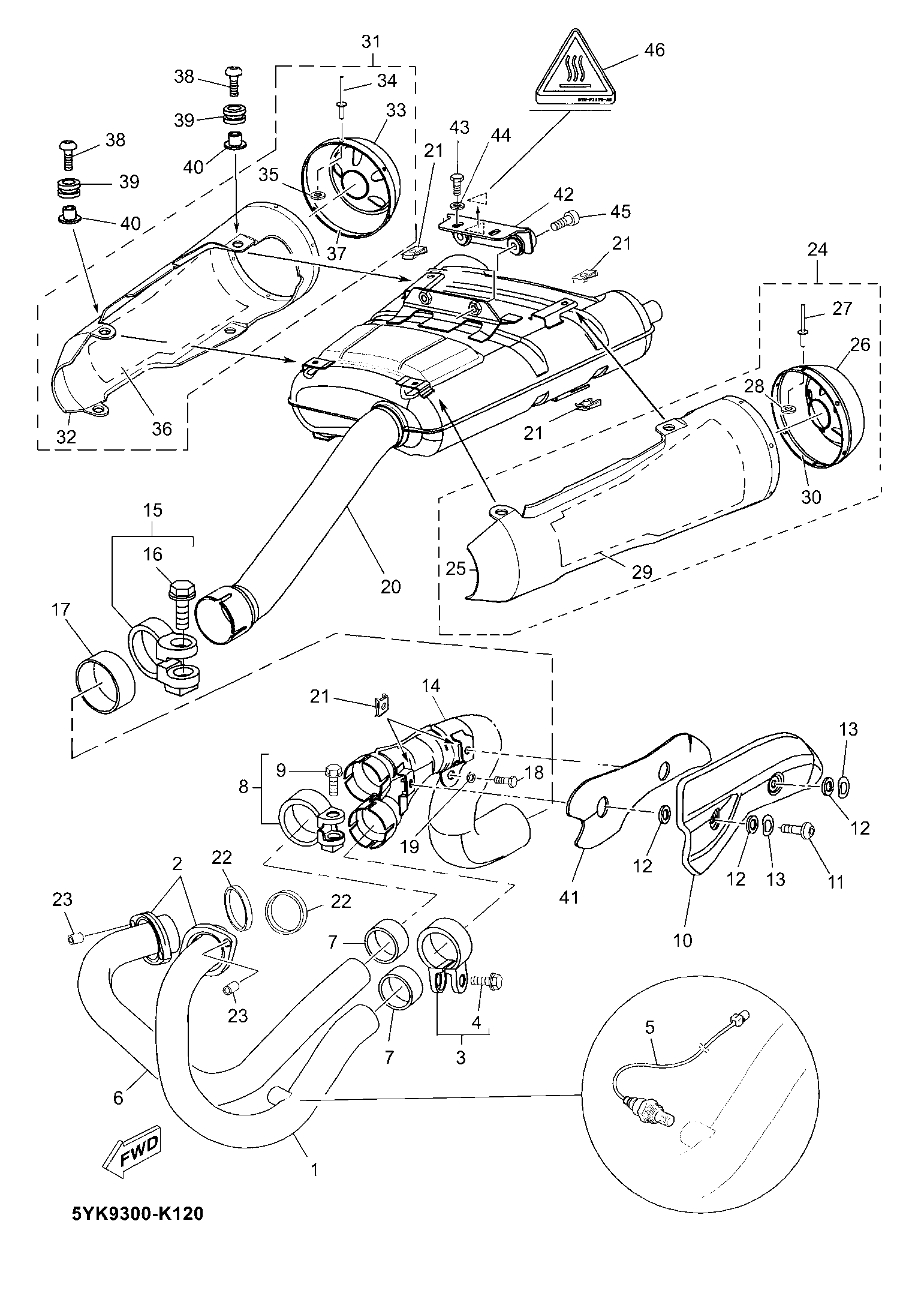Bild für Kategorie EXHAUST SYSTEM