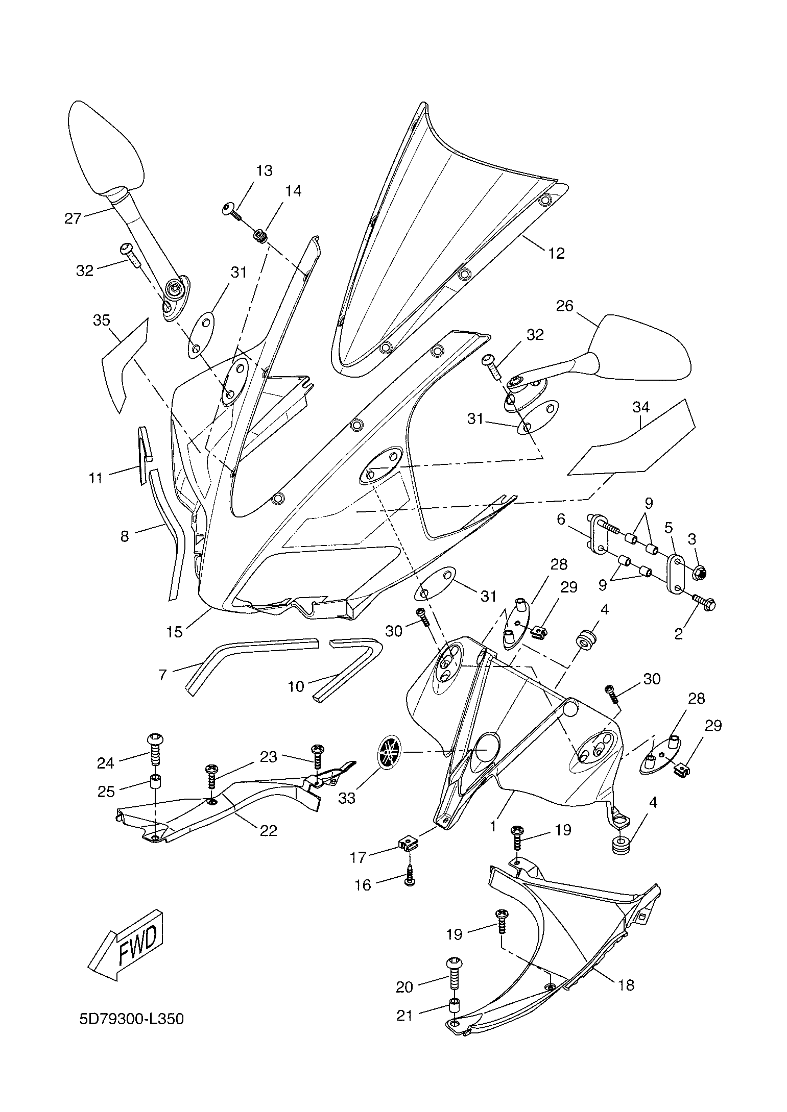 Billede til varegruppe FAIRINGS 2