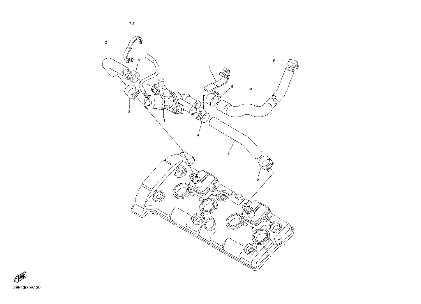 Billede til varegruppe SECONDARY AIR SYSTEM