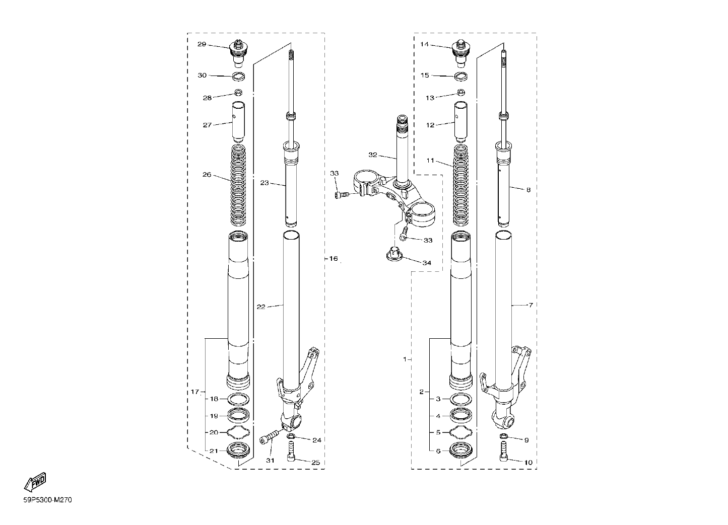 Billede til varegruppe FRONT FORK