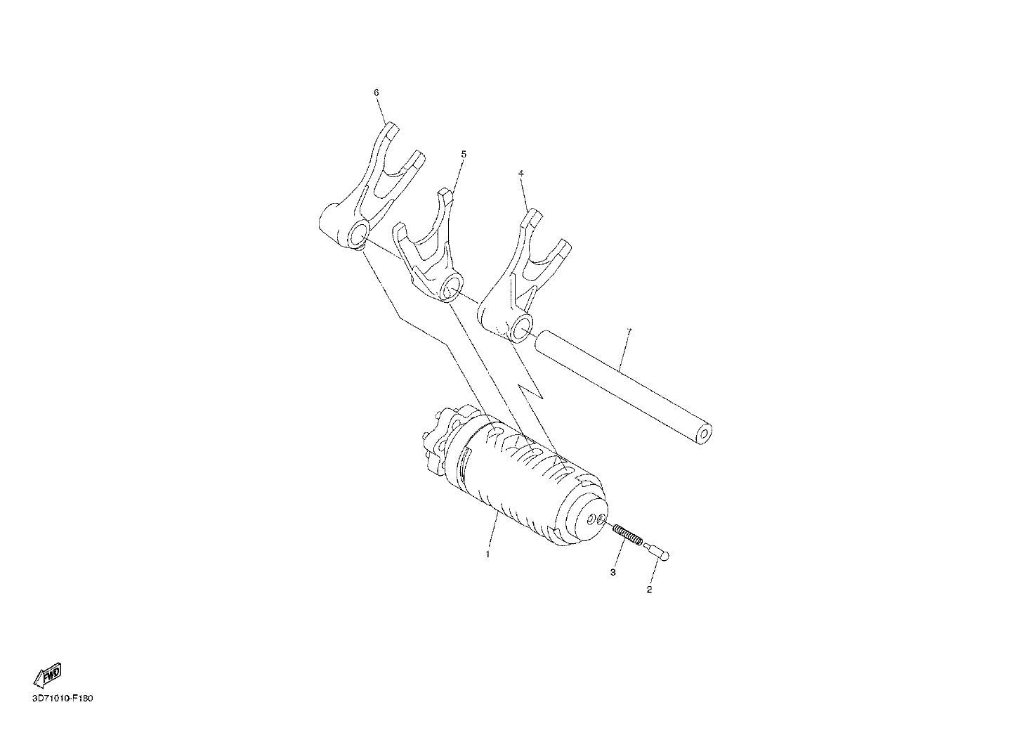 Billede til varegruppe MECHANISM GEAR SELECTION - PROK