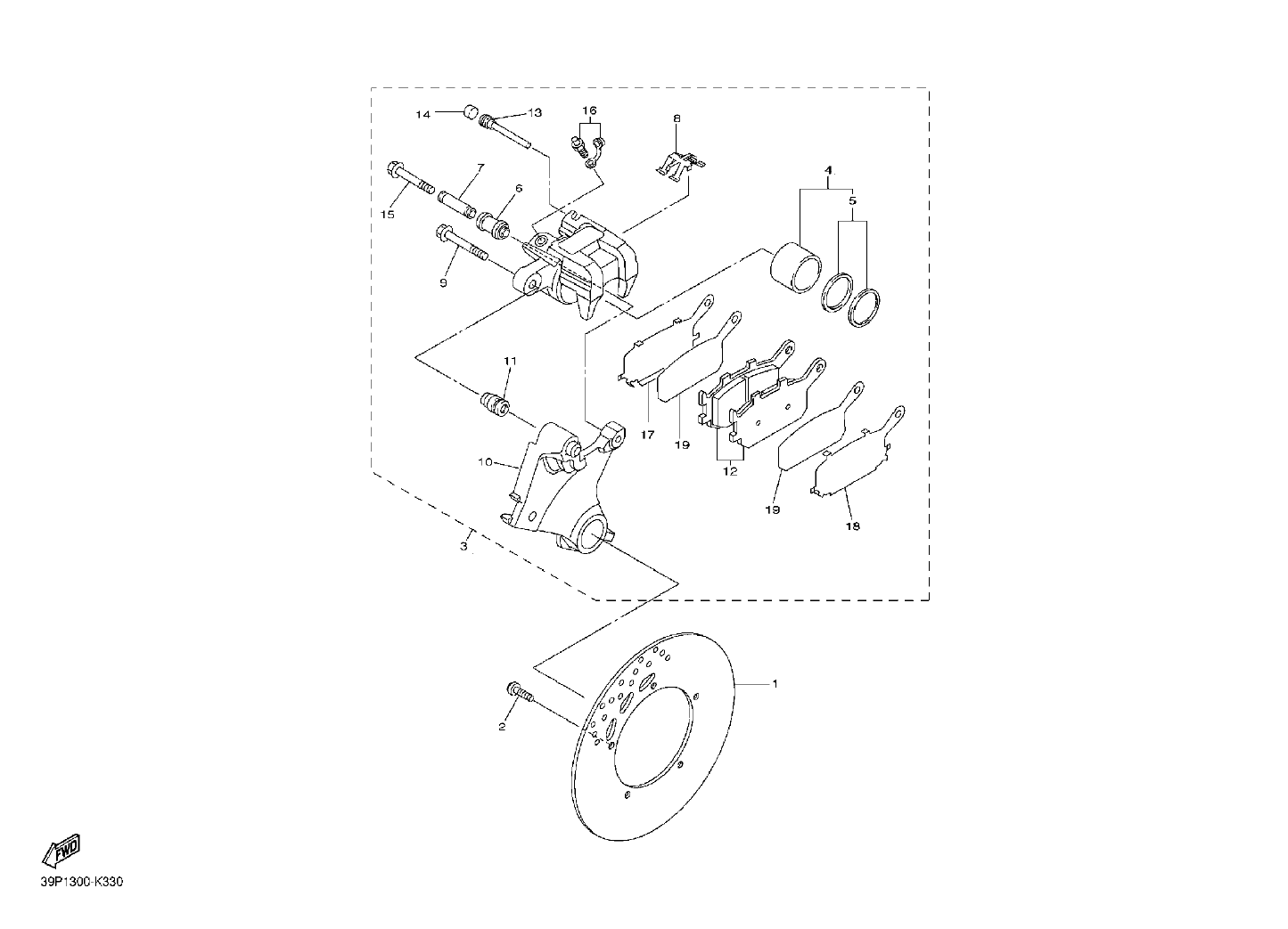 Billede til varegruppe TOMEN REAR BRAKES
