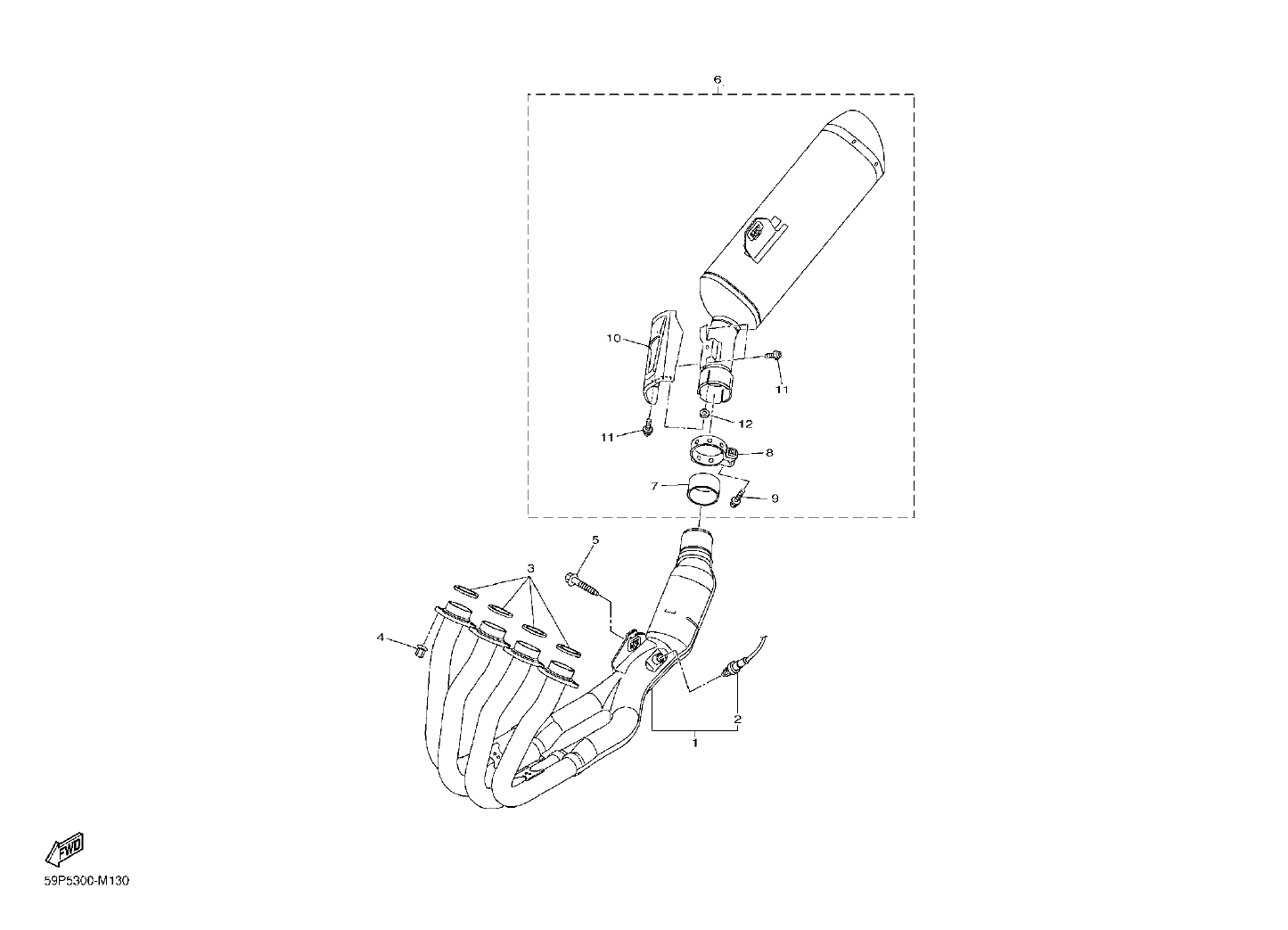 Billede til varegruppe EXHAUST SYSTEM