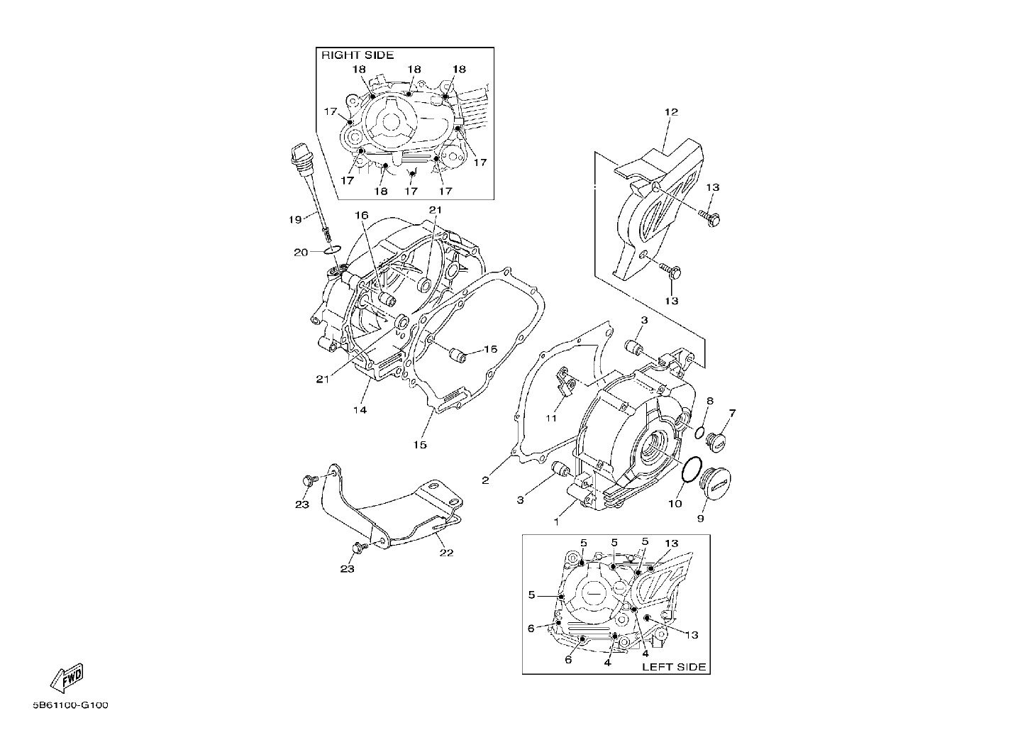 Billede til varegruppe COVER CRANKCASE