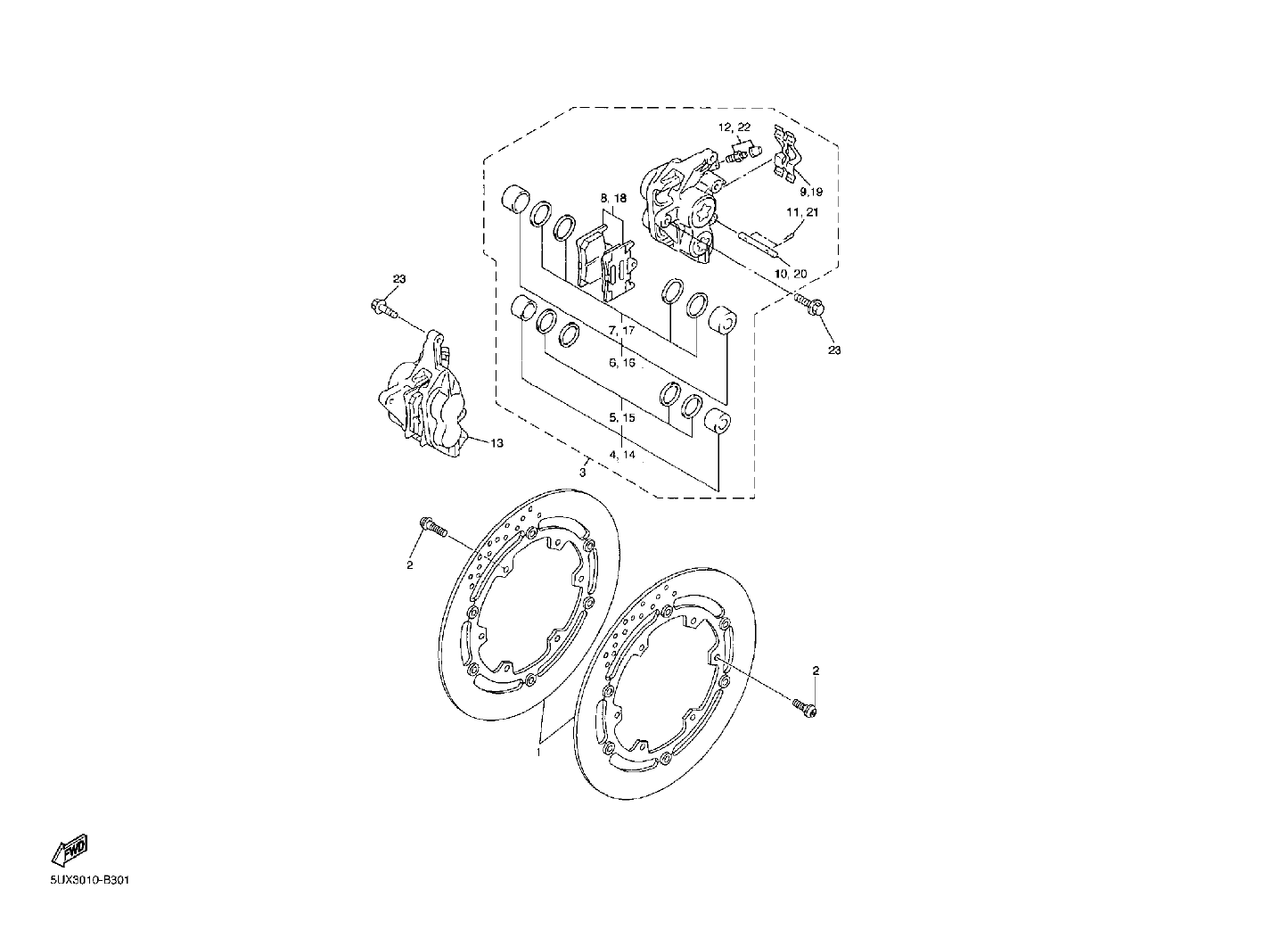Bild für Kategorie TOMEN FRONT BRAKES