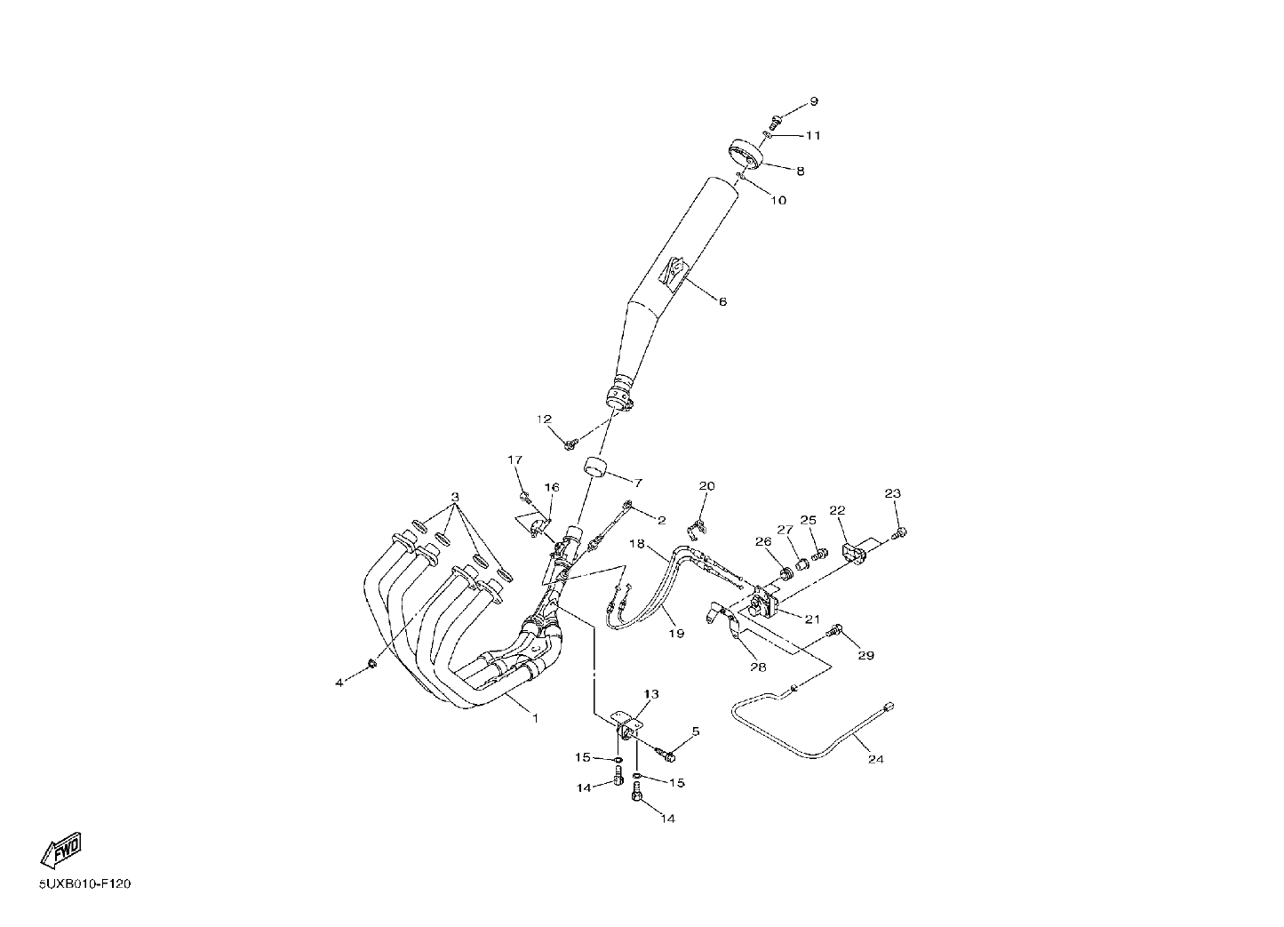 Bild für Kategorie EXHAUST SYSTEM