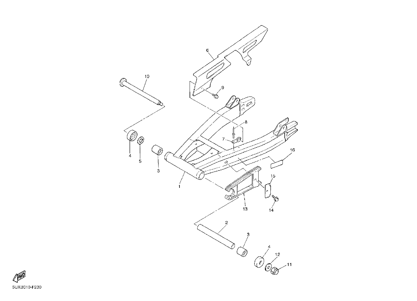 Bild für Kategorie REAR SWINGARM - ...
