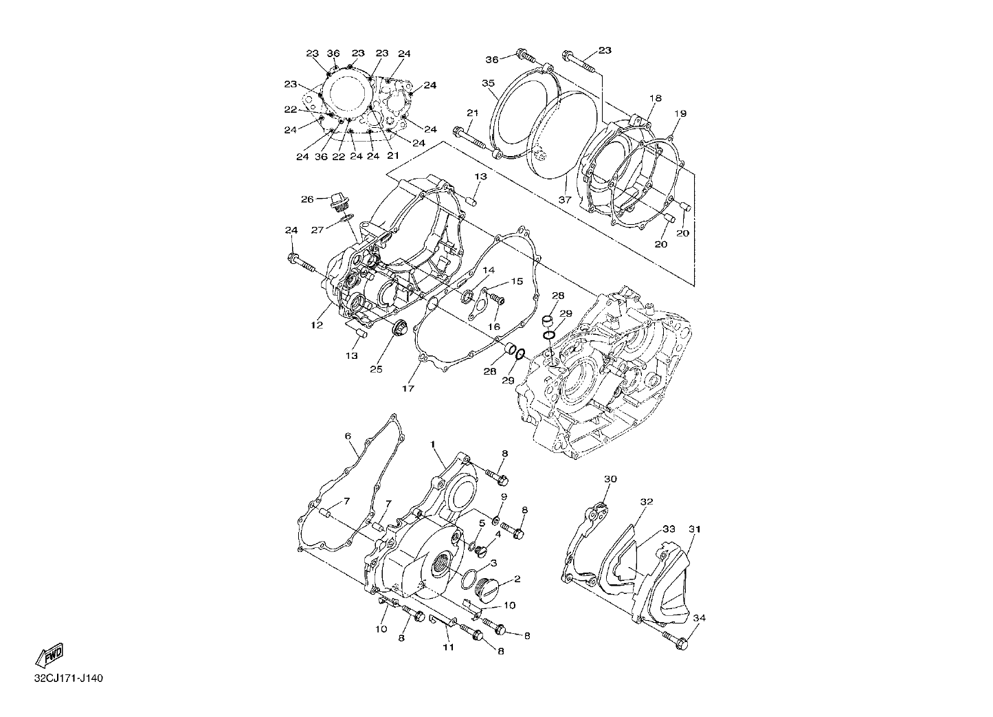 Billede til varegruppe COVER CRANKCASE 1