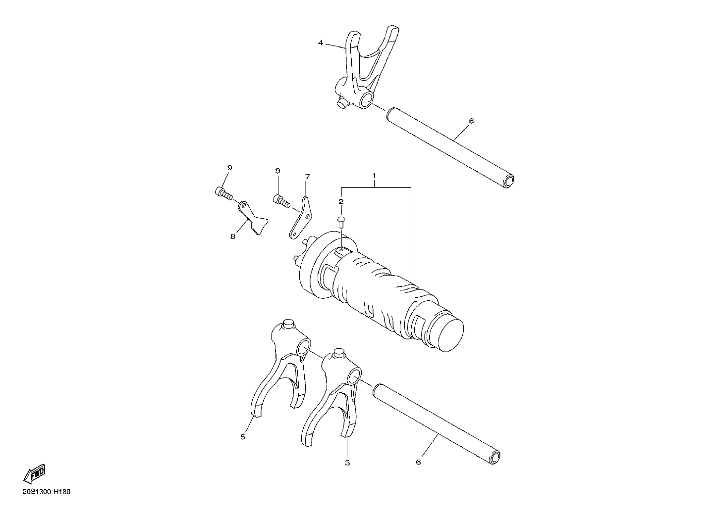 Billede til varegruppe MECHANISM GEARSHIFT