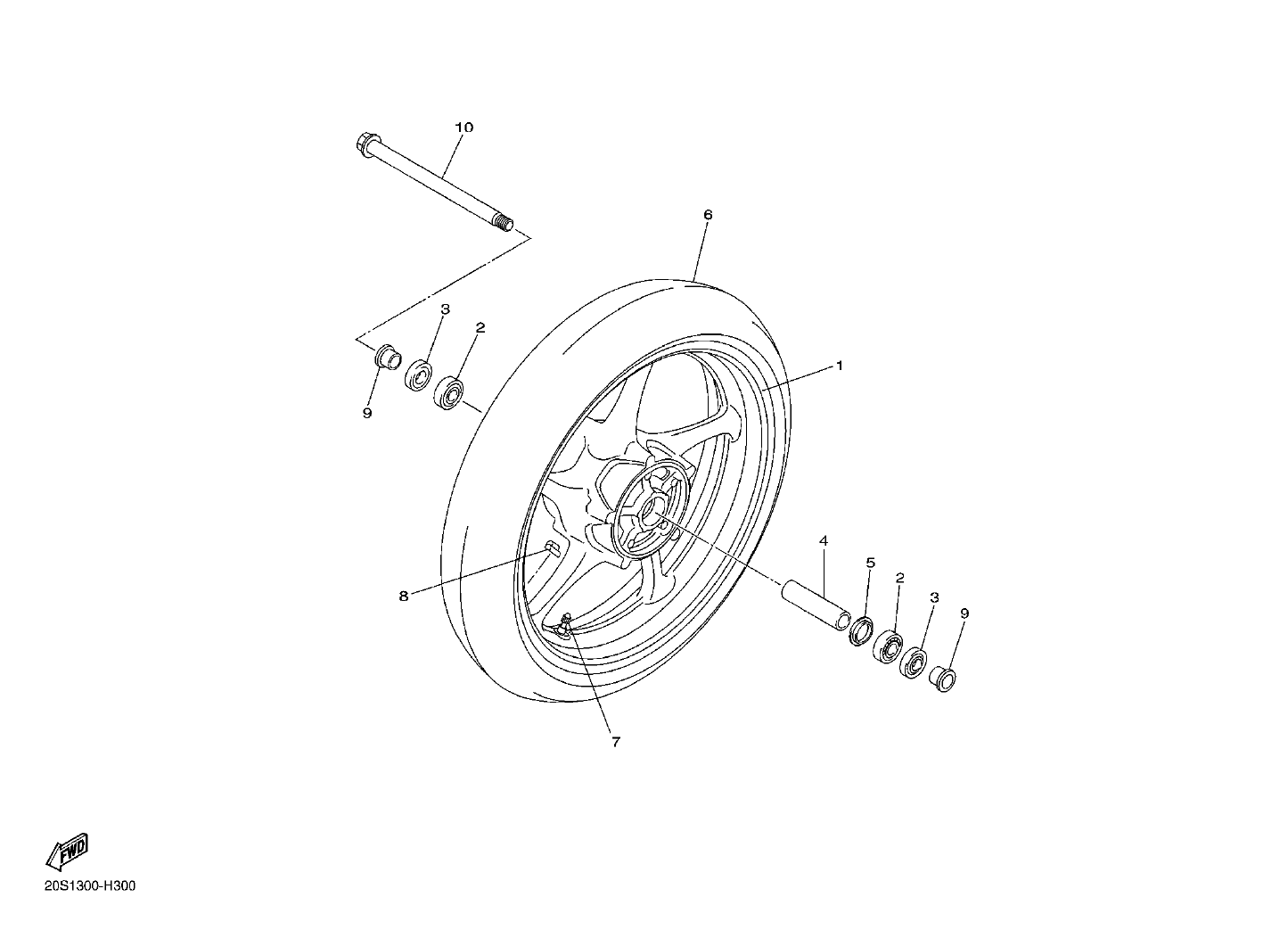Billede til varegruppe FRONT WHEEL