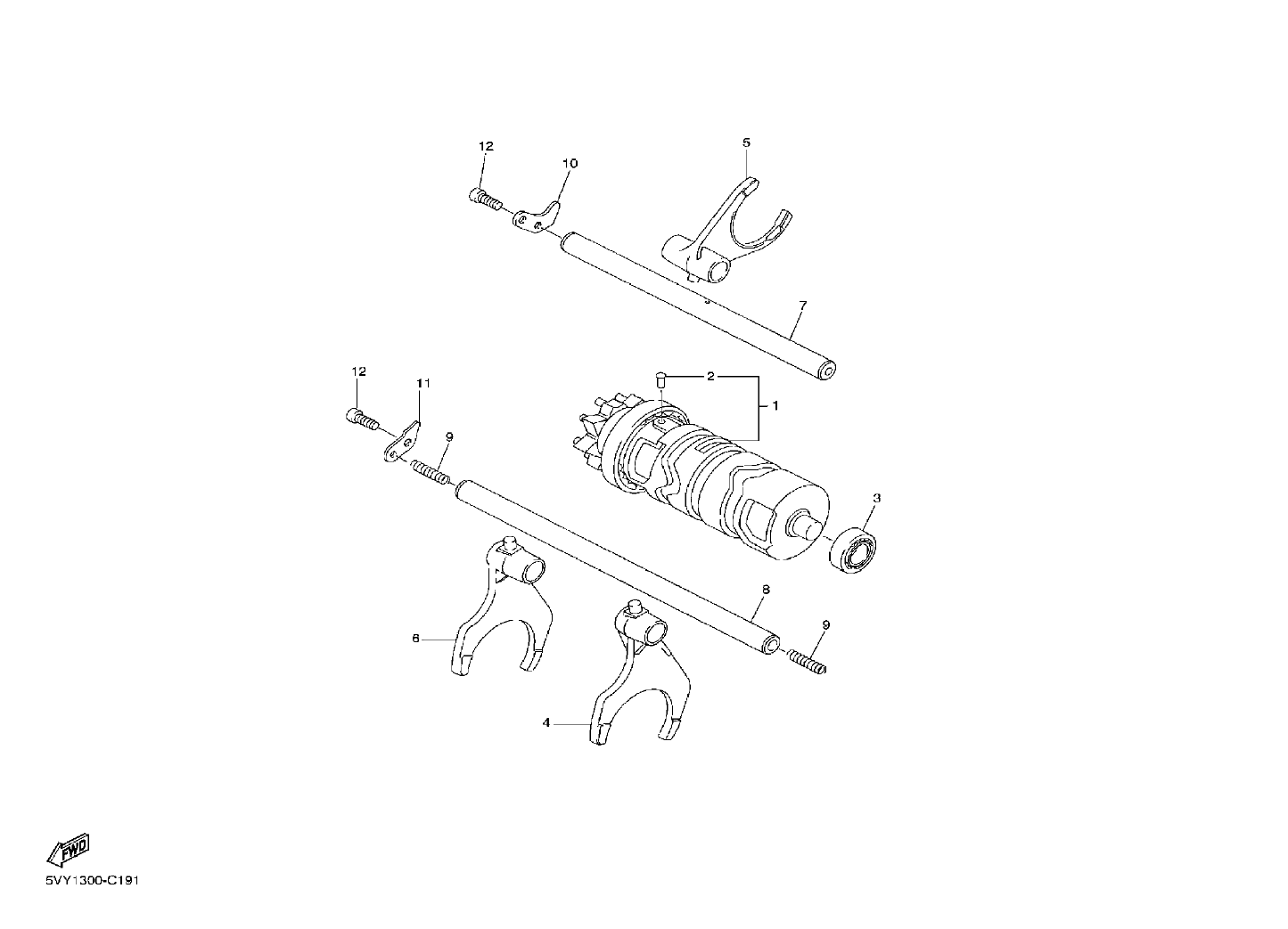 Billede til varegruppe MECHANISM GEAR SELECTION - PROK