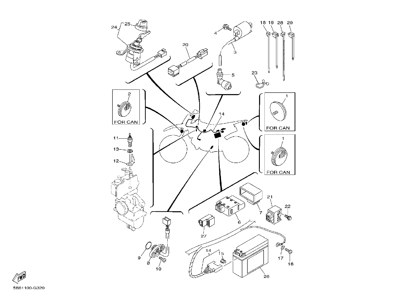 Billede til varegruppe ELEKTR. COMPONENTS