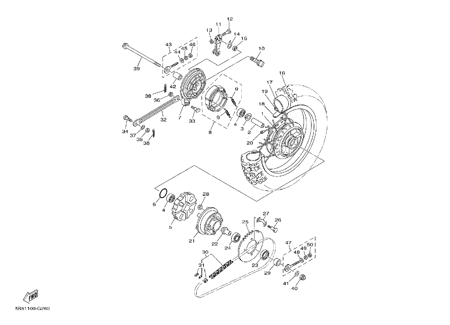 Billede til varegruppe REAR WHEELS