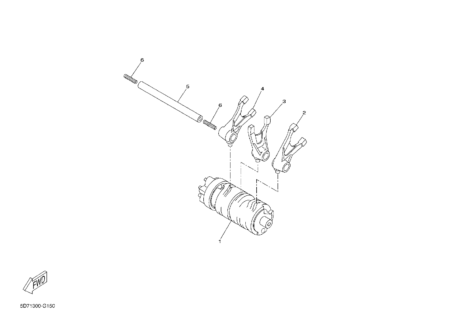 Billede til varegruppe MECHANISM GEAR SELECTION - PROK