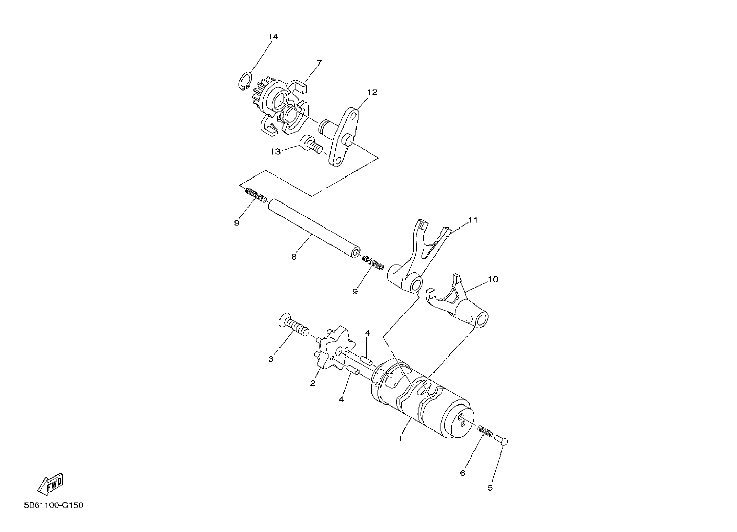Billede til varegruppe MECHANISM GEAR SELECTION - PROK