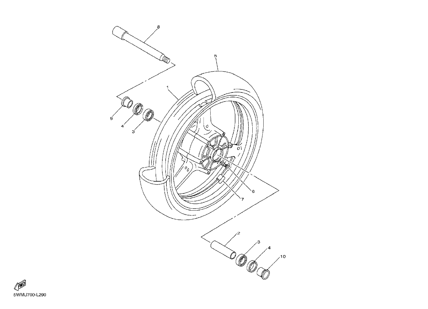 Bild für Kategorie FRONT WHEEL