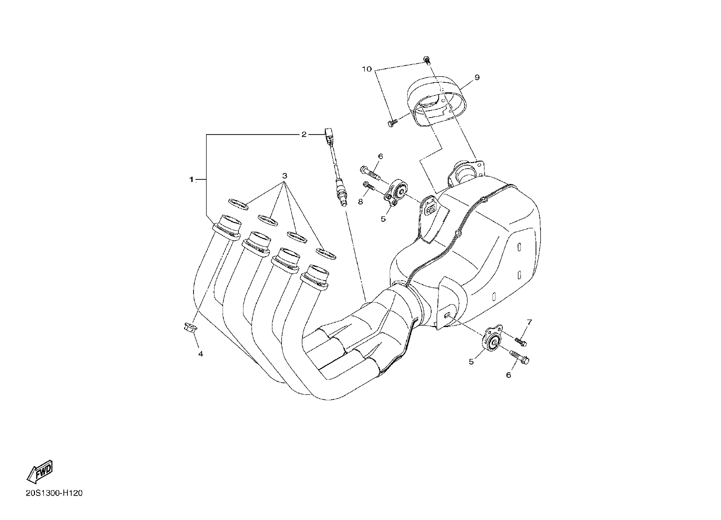Billede til varegruppe EXHAUST SYSTEM