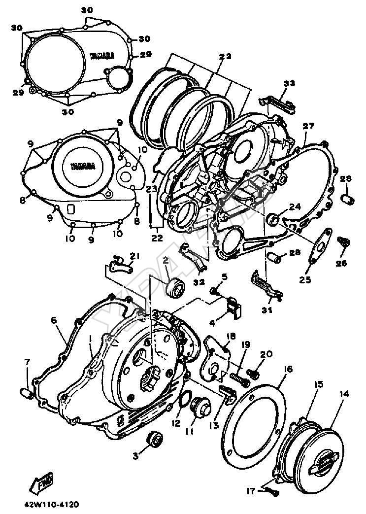 Billede til varegruppe COVER CRANKCASE 1