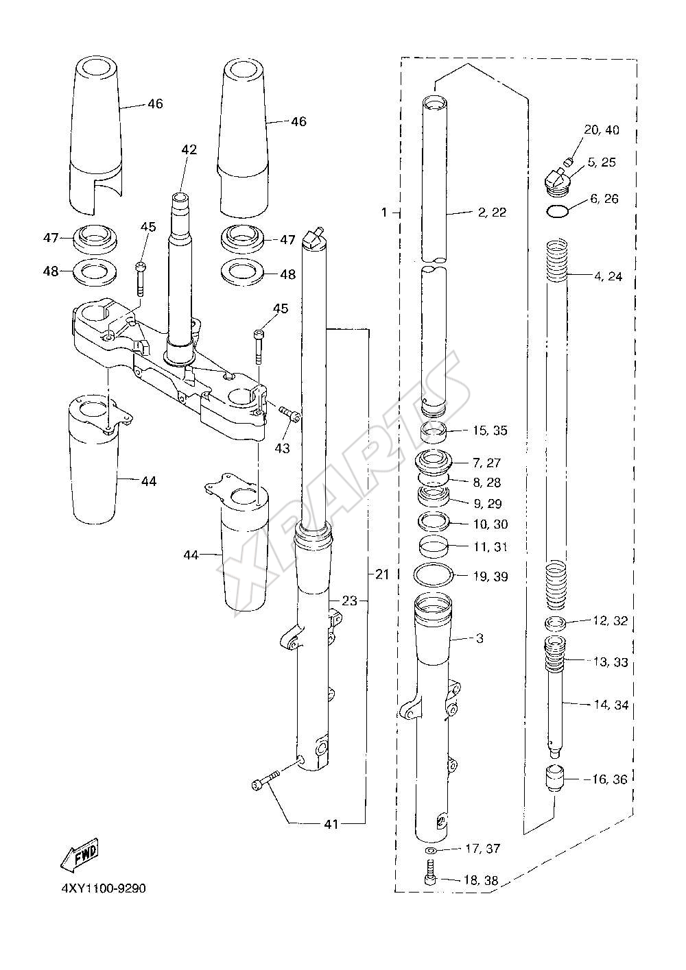 Billede til varegruppe FRONT FORK