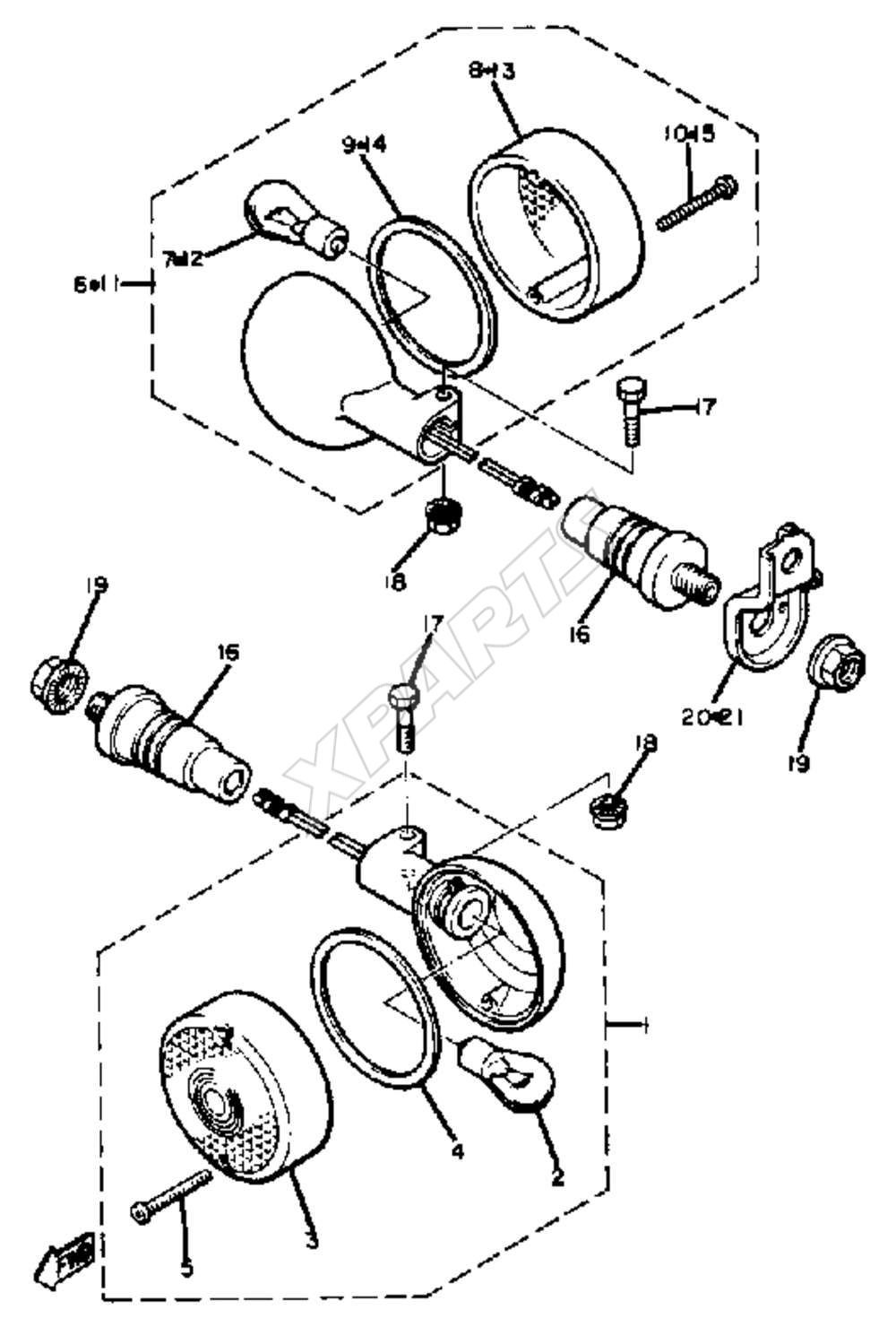 Billede til varegruppe SIGNAL XJ550H J K
