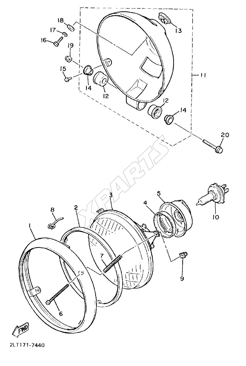 Billede til varegruppe HEADLIGHTS (Y)