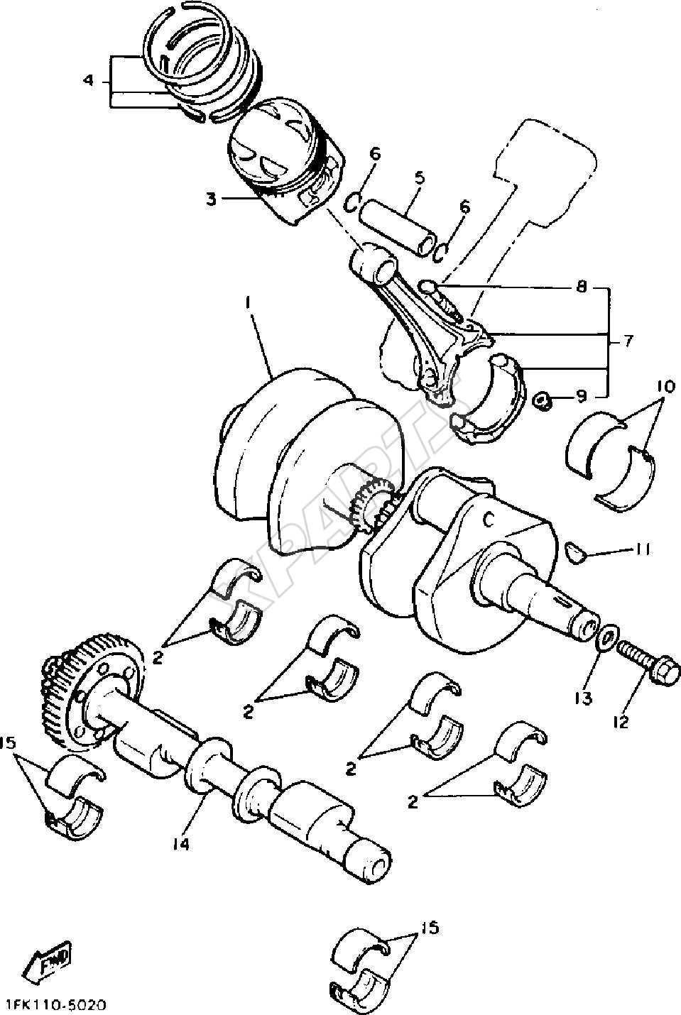 Bild für Kategorie CRANK THE SHAFT AND PISTONS