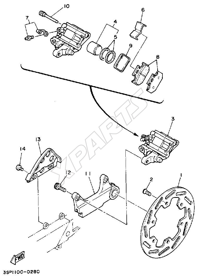 Billede til varegruppe TOMEN REAR BRAKES