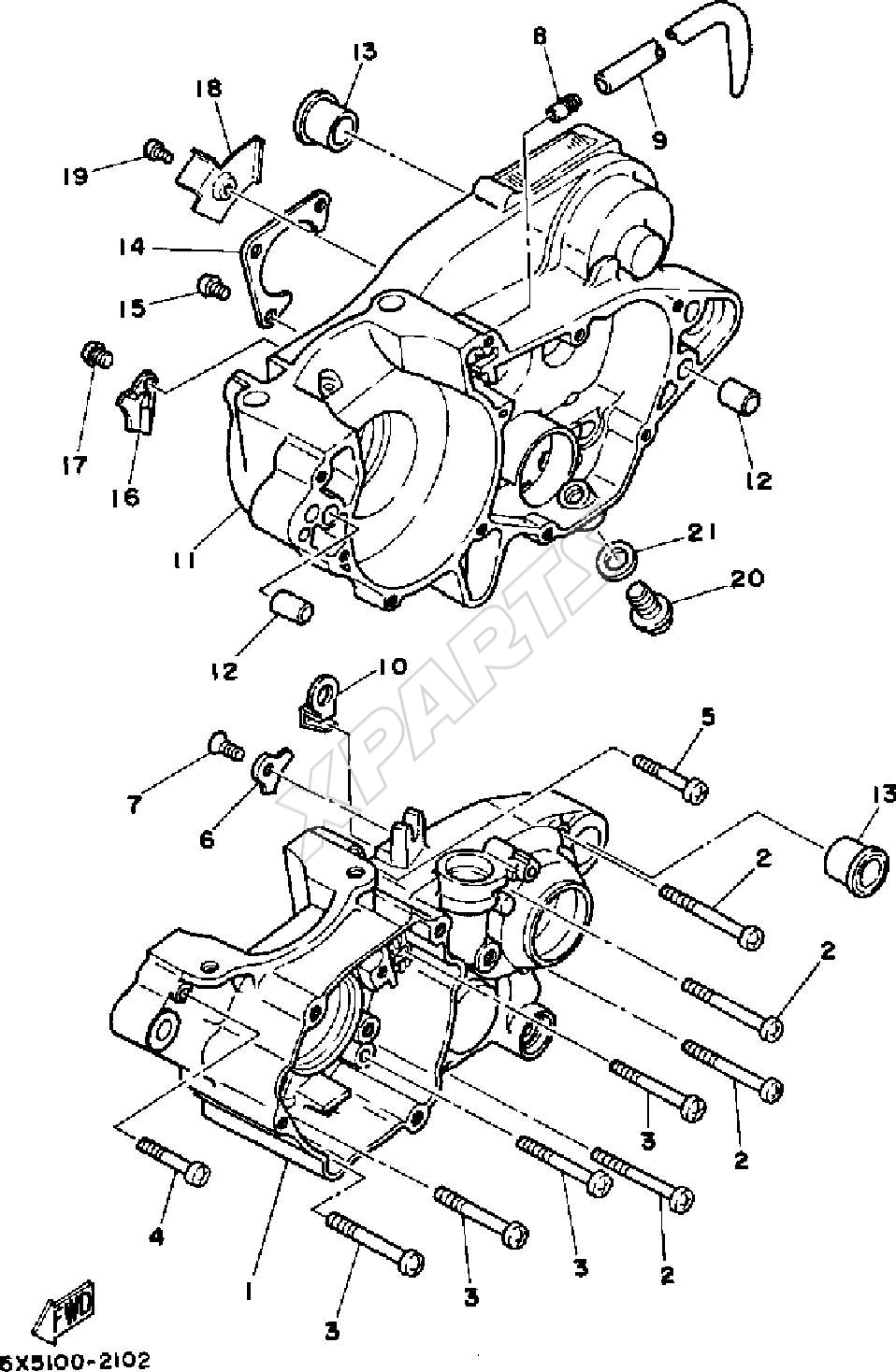 Billede til varegruppe KARTER YZ250K L
