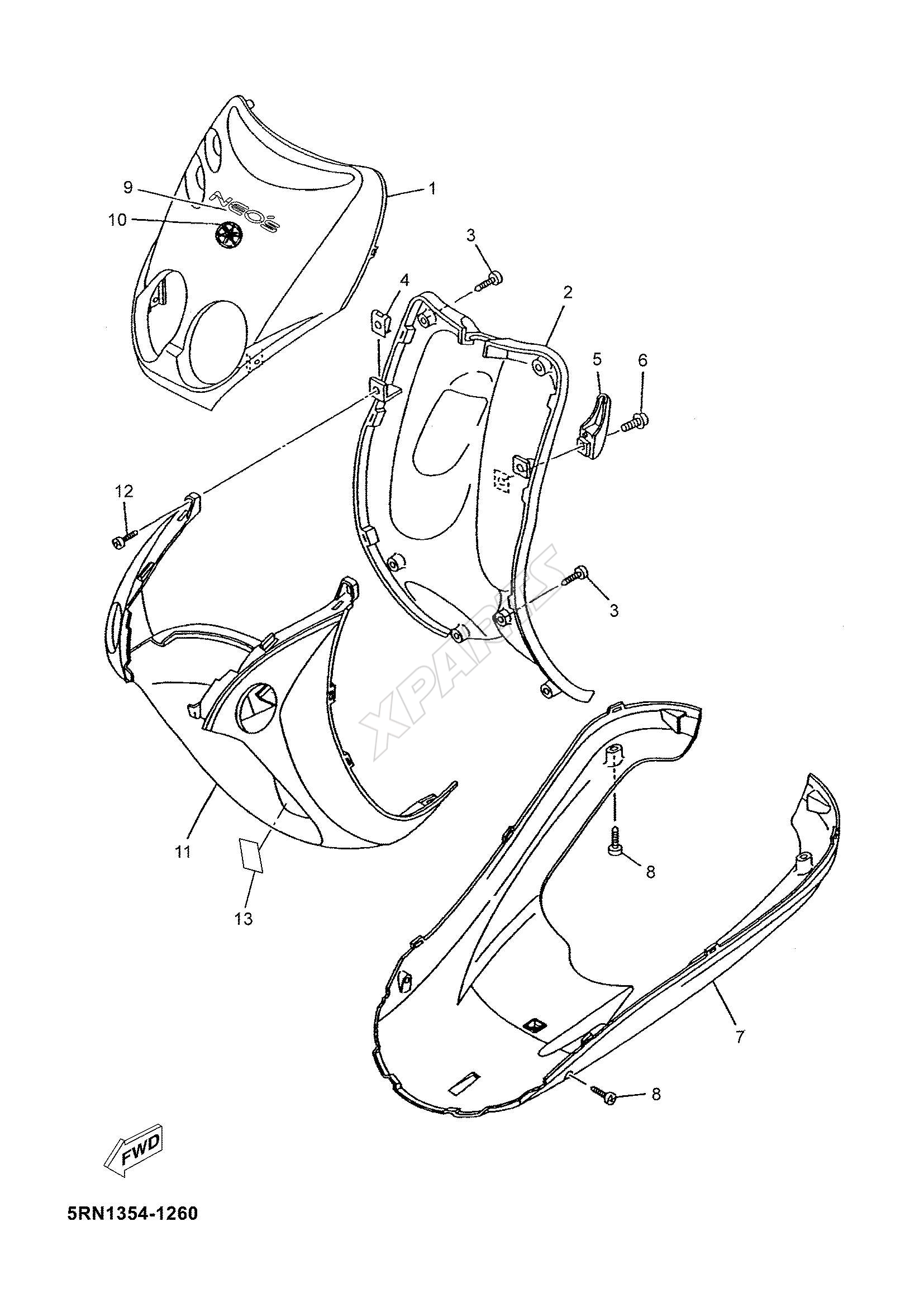Billede til varegruppe FRONT FAIRINGS