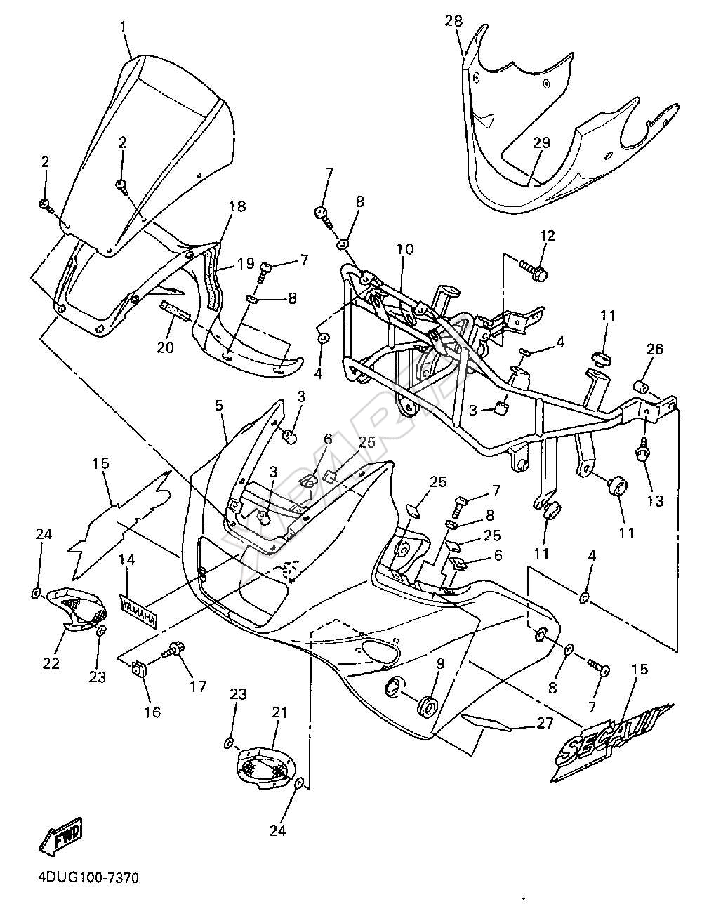 Picture for category FAIRINGS 1