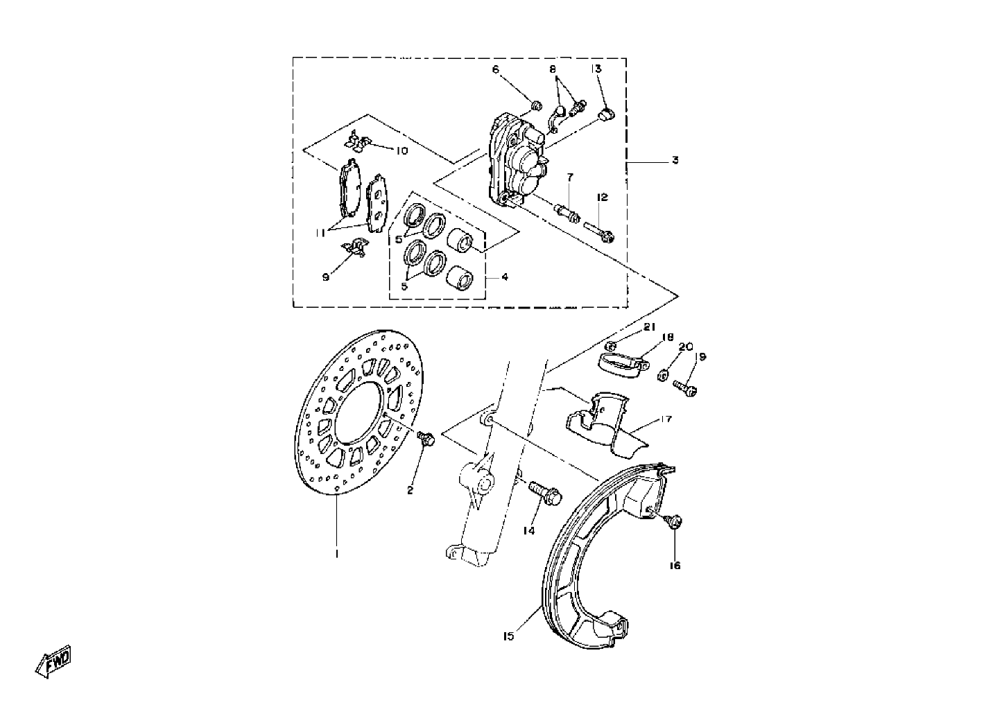Billede til varegruppe TOMEN FRONT BRAKES