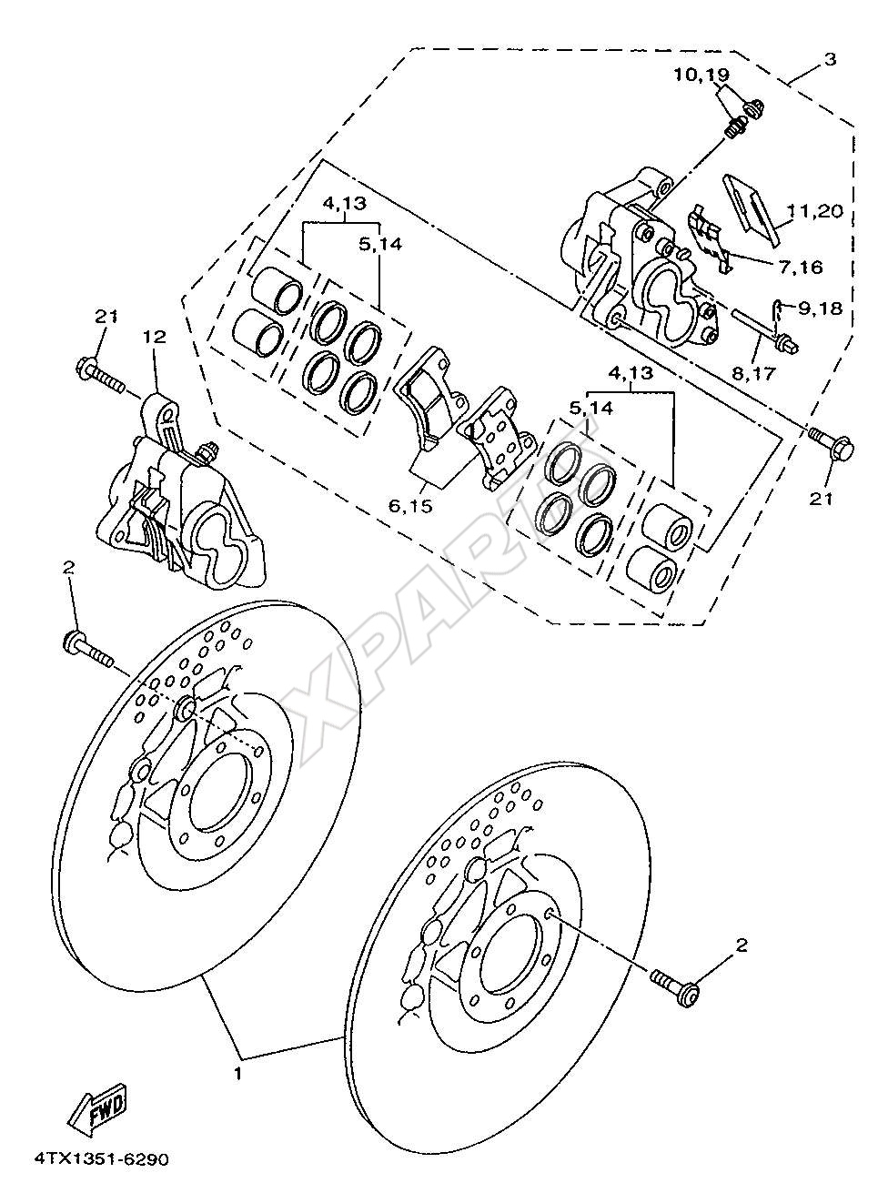 Billede til varegruppe FRONT BRAKE