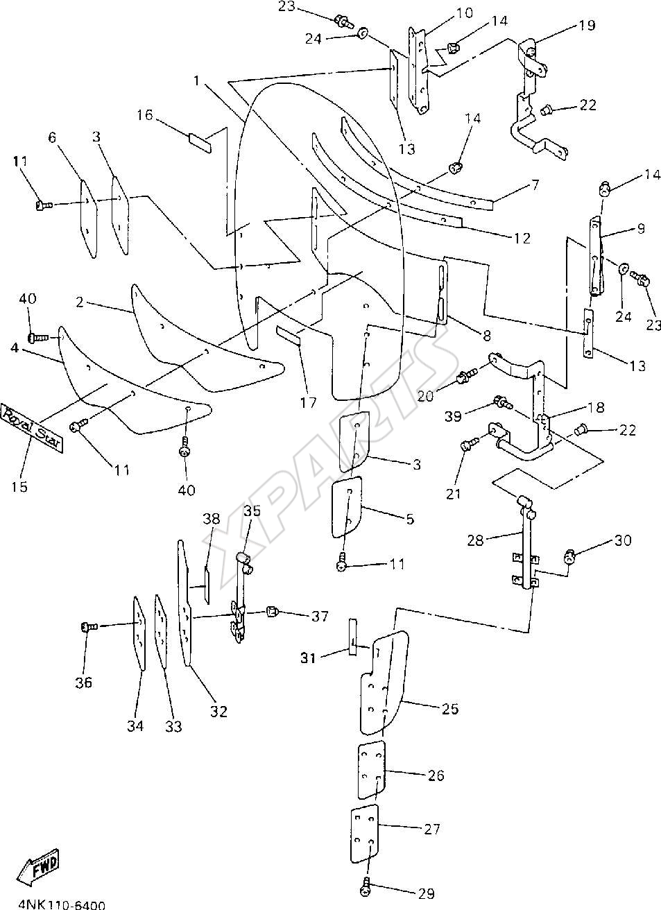 Billede til varegruppe FAIRINGS 1 XVZ13ATH