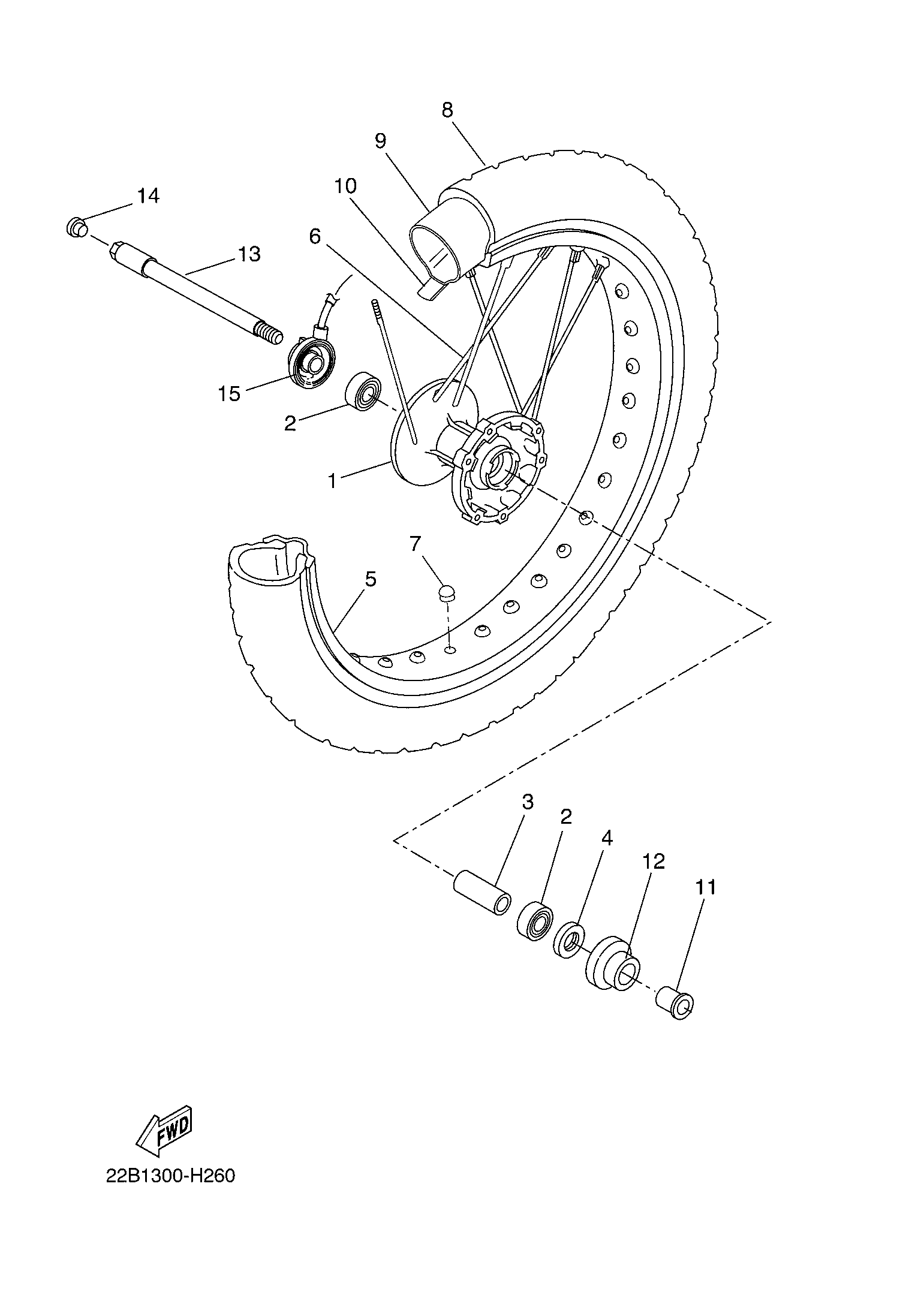 Billede til varegruppe FRONT WHEEL