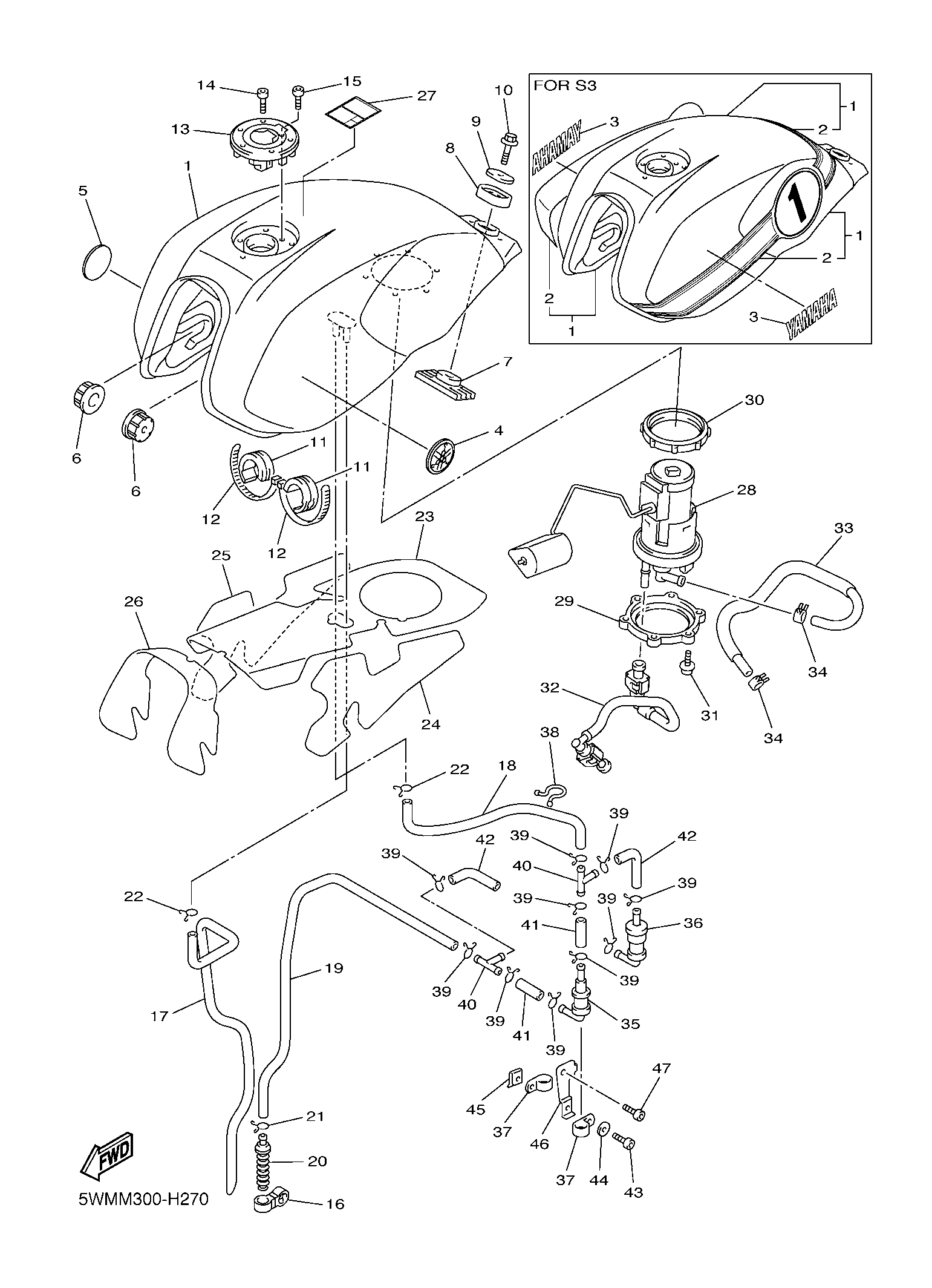 Billede til varegruppe GASOLINE TANK