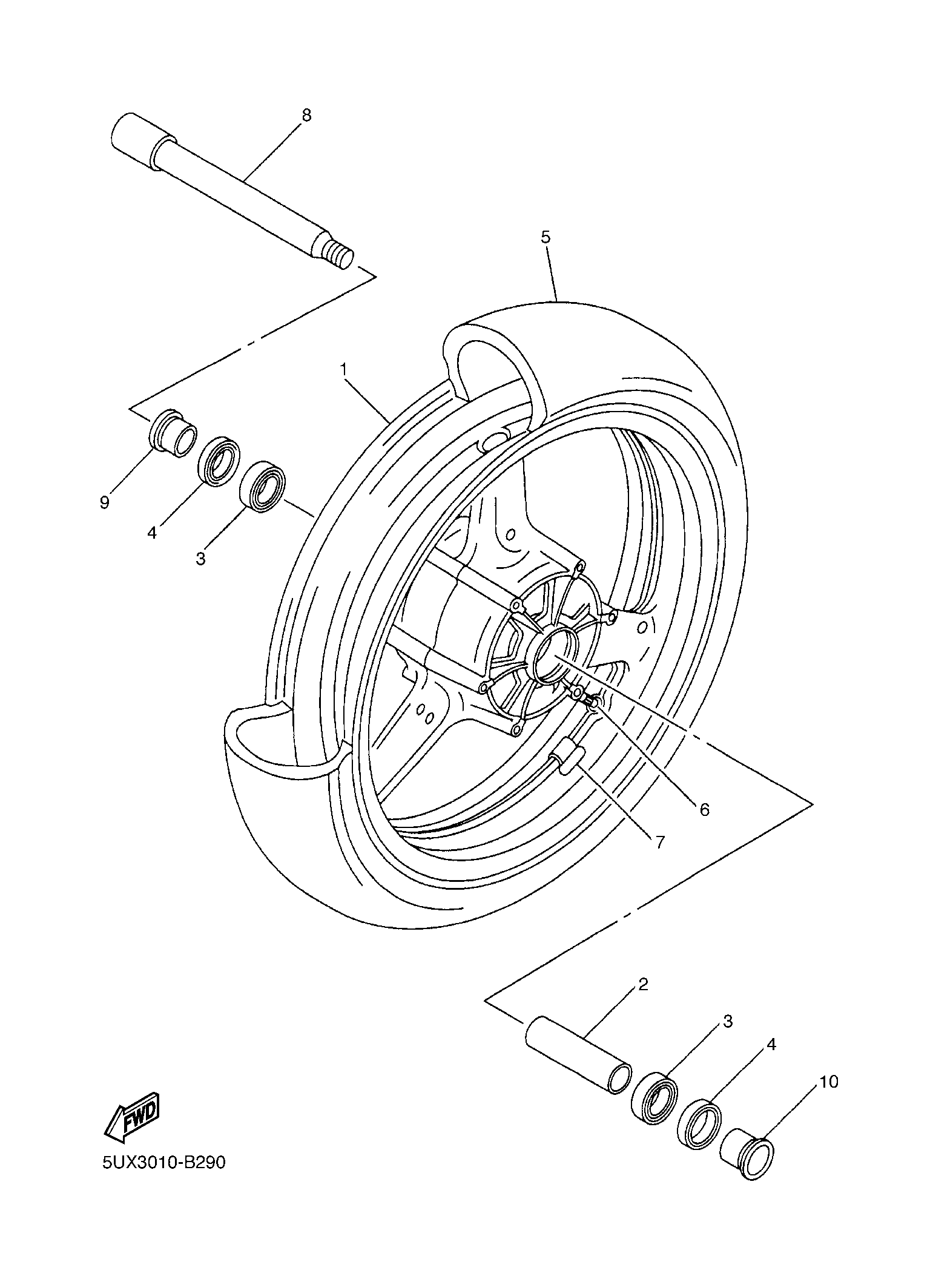 Billede til varegruppe FRONT WHEEL