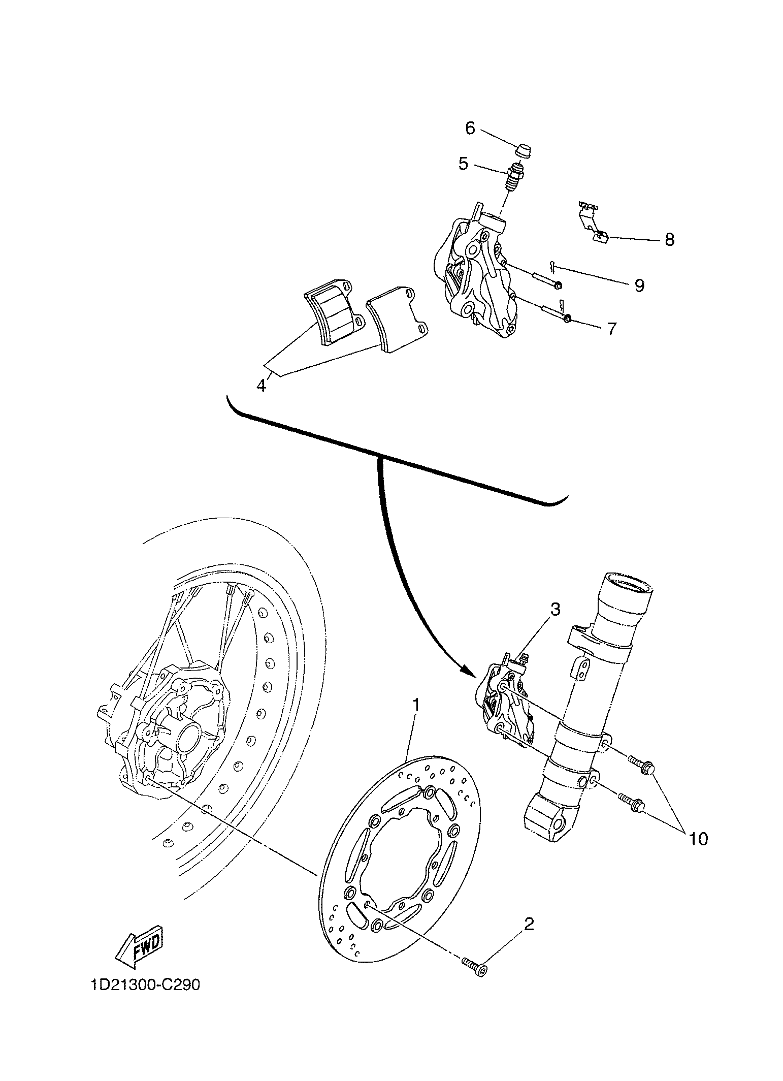 Billede til varegruppe TOMEN FRONT BRAKES