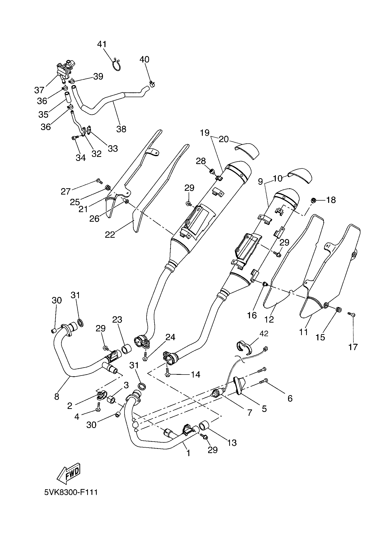 Billede til varegruppe EXHAUST SYSTEM