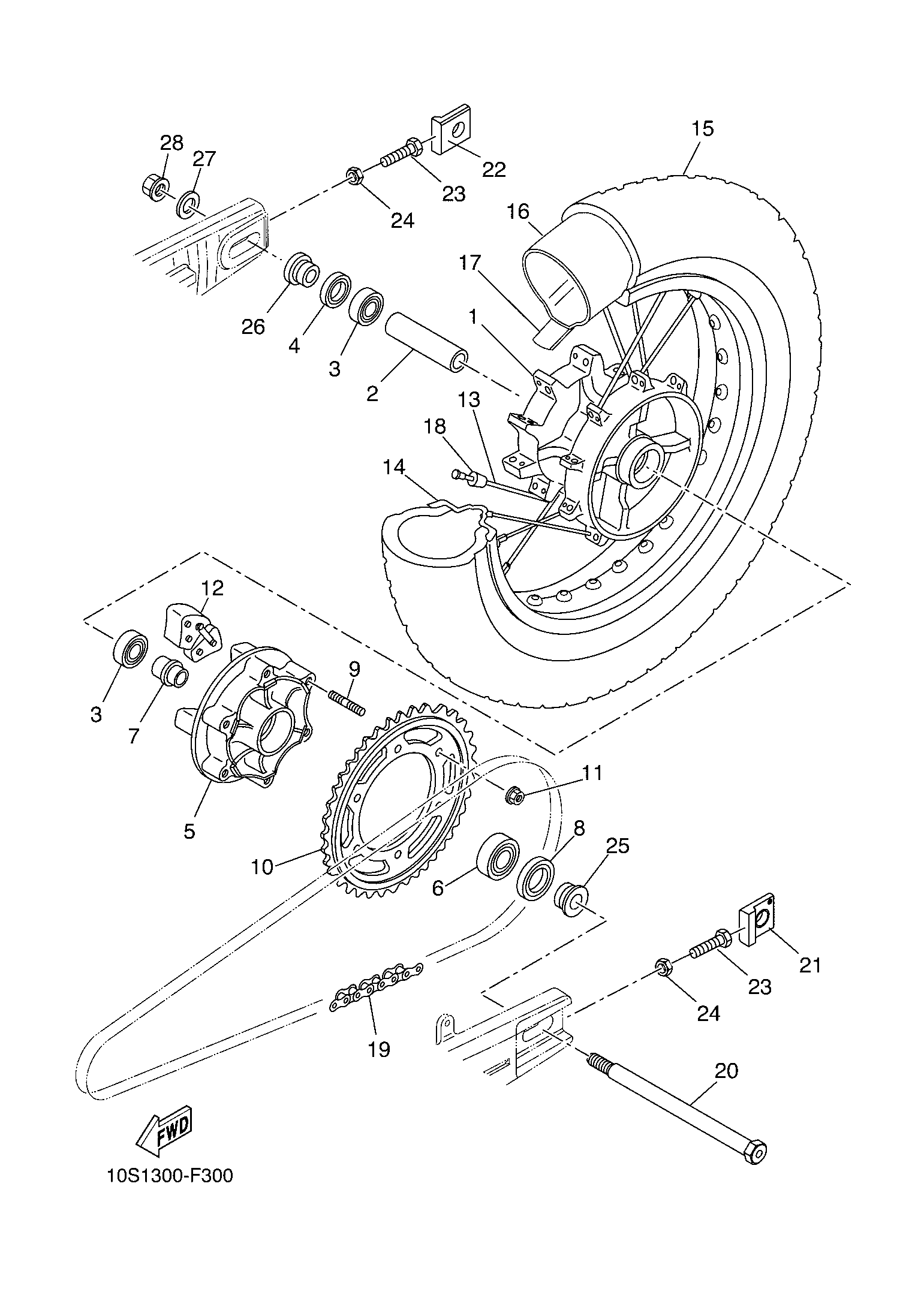 Billede til varegruppe REAR WHEELS