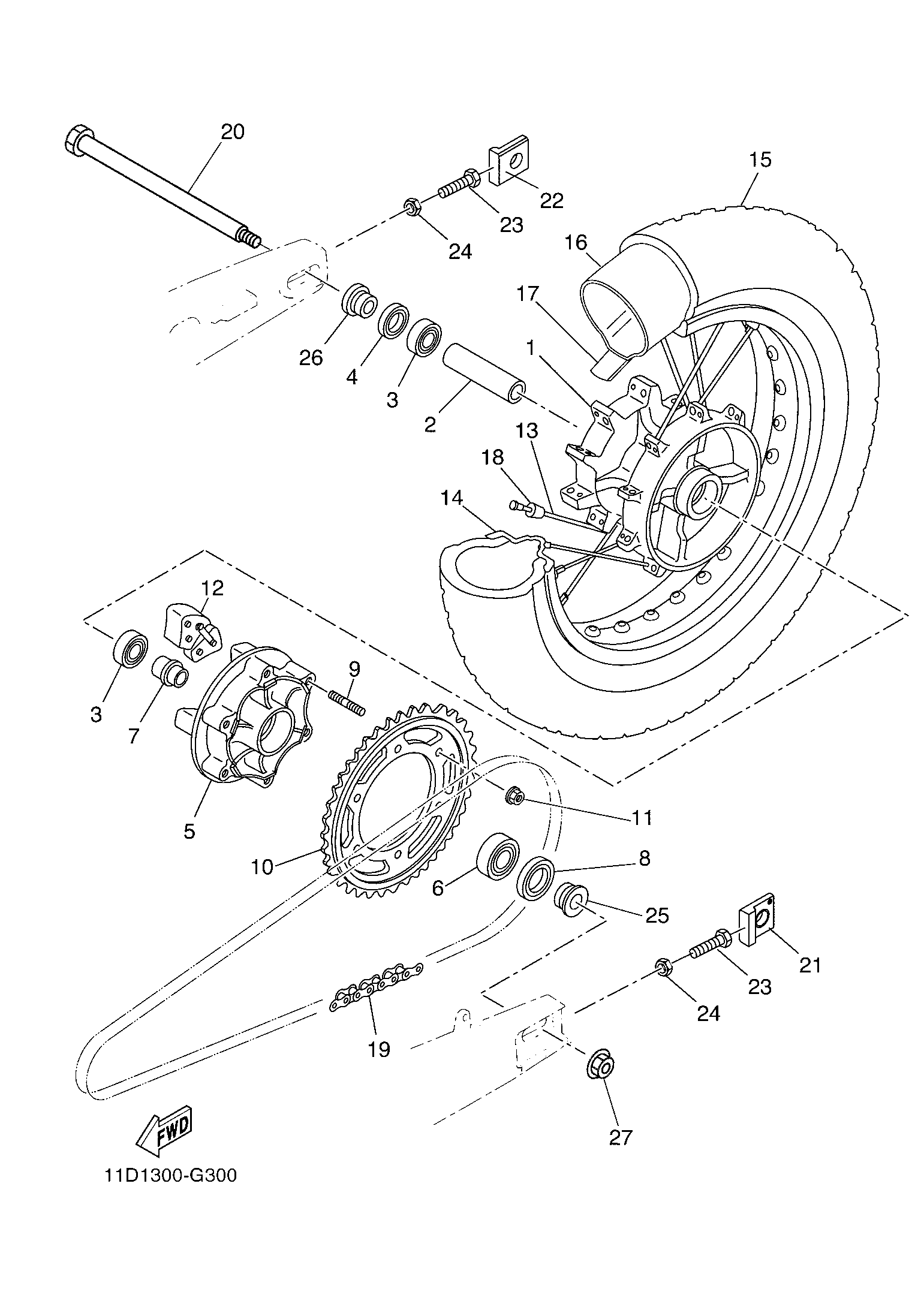 Billede til varegruppe REAR WHEELS