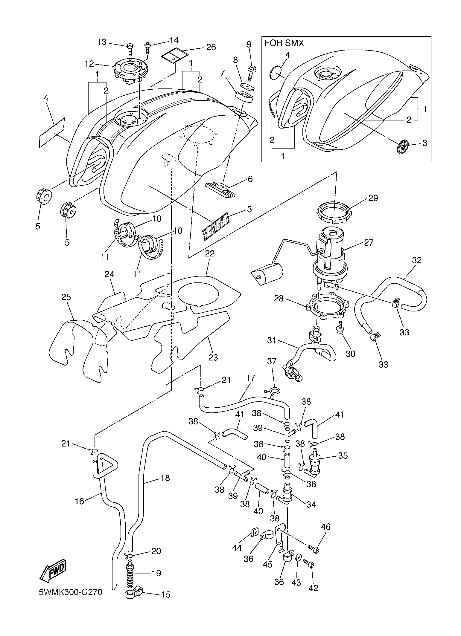 Billede til varegruppe GASOLINE TANK