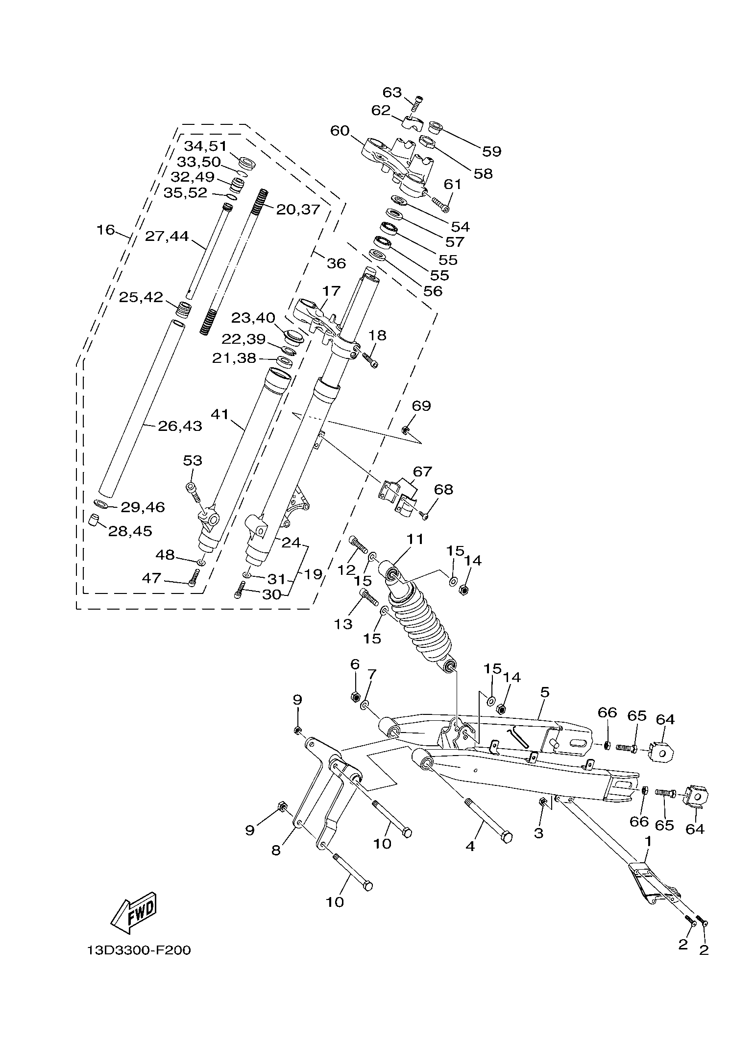 Billede til varegruppe FRONT & REAR SUSPENSION