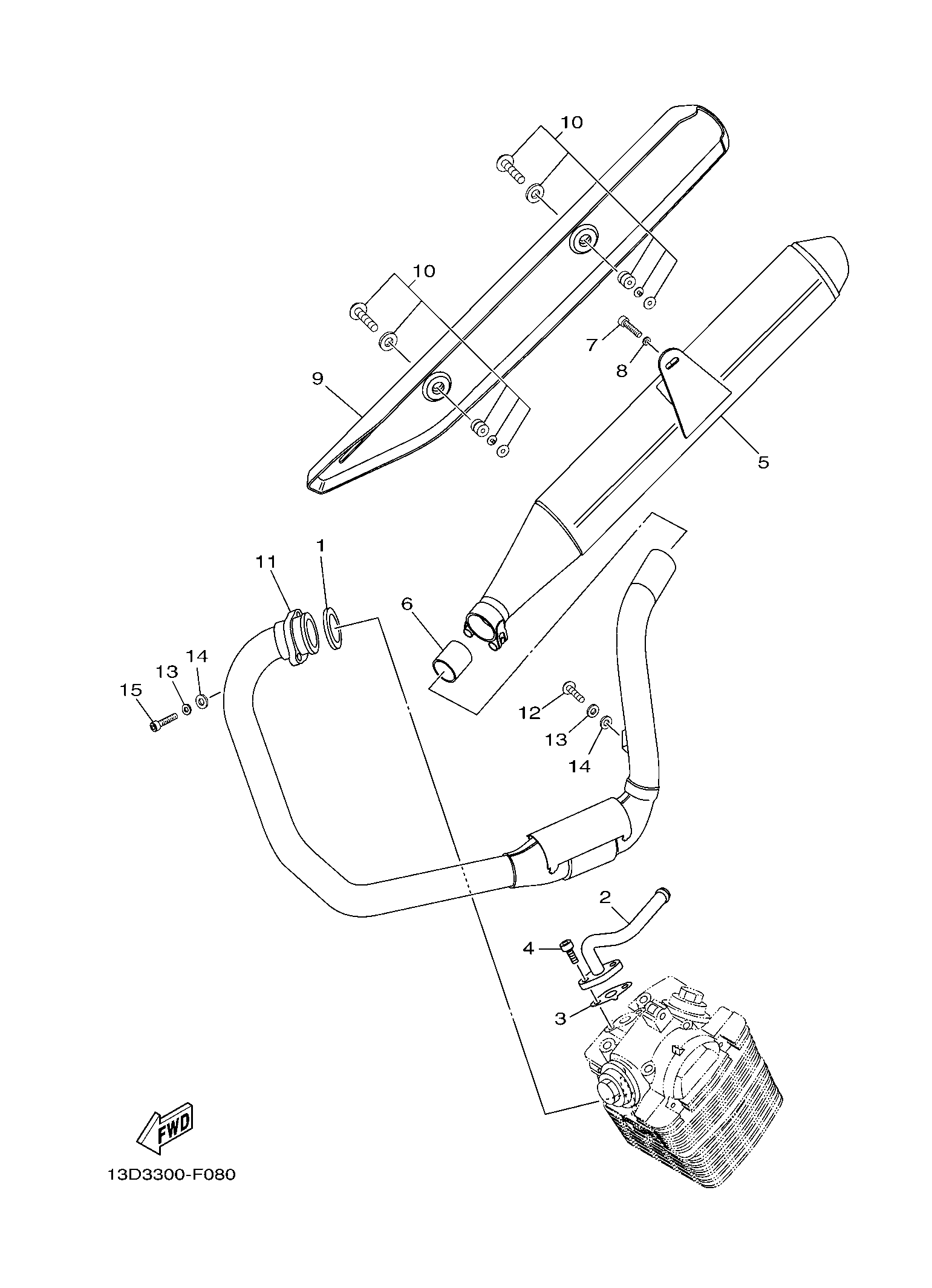 Billede til varegruppe EXHAUST SYSTEM