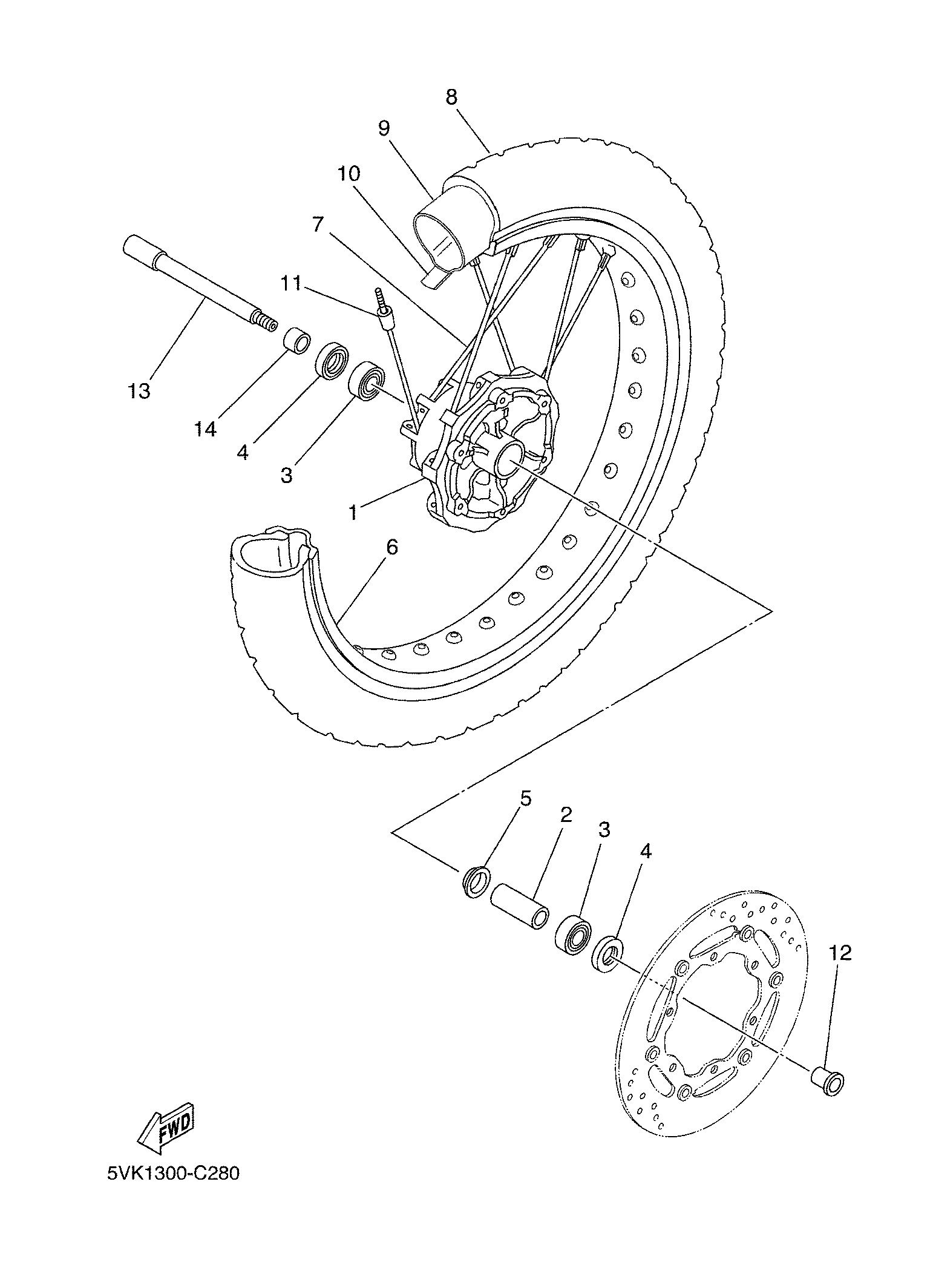 Billede til varegruppe FRONT WHEEL