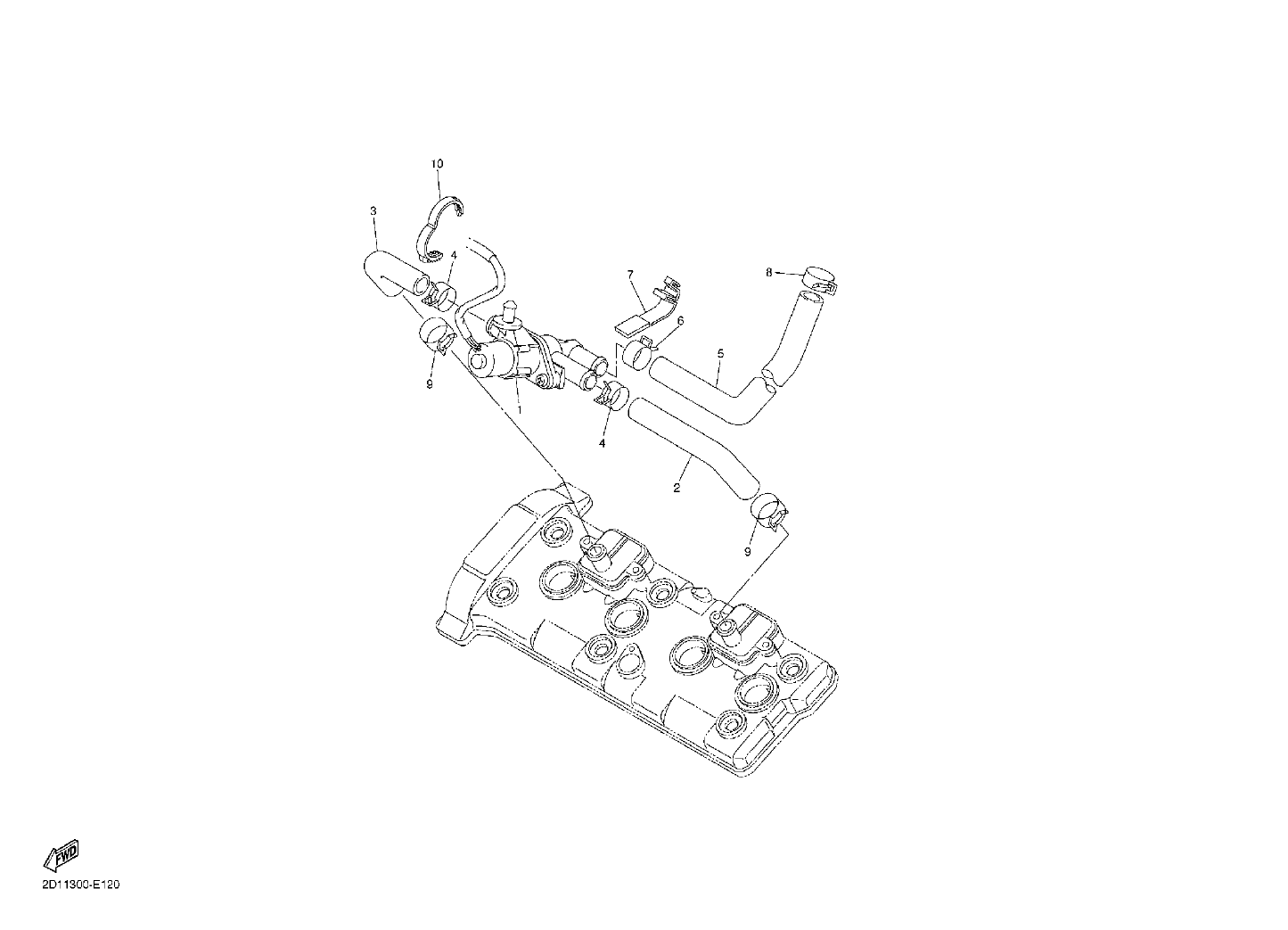 Billede til varegruppe SECONDARY AIR SYSTEM
