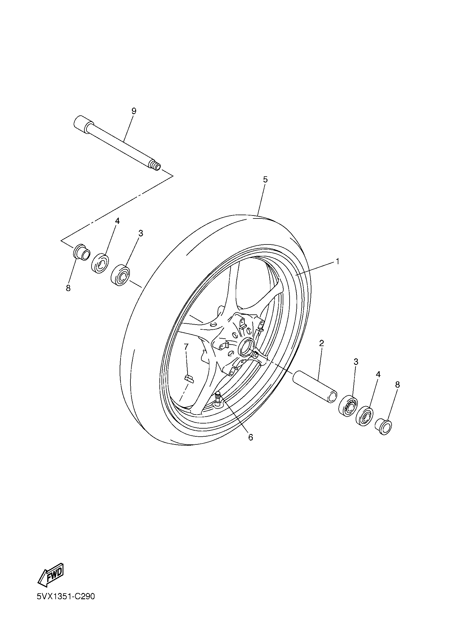 Bild für Kategorie FRONT WHEEL