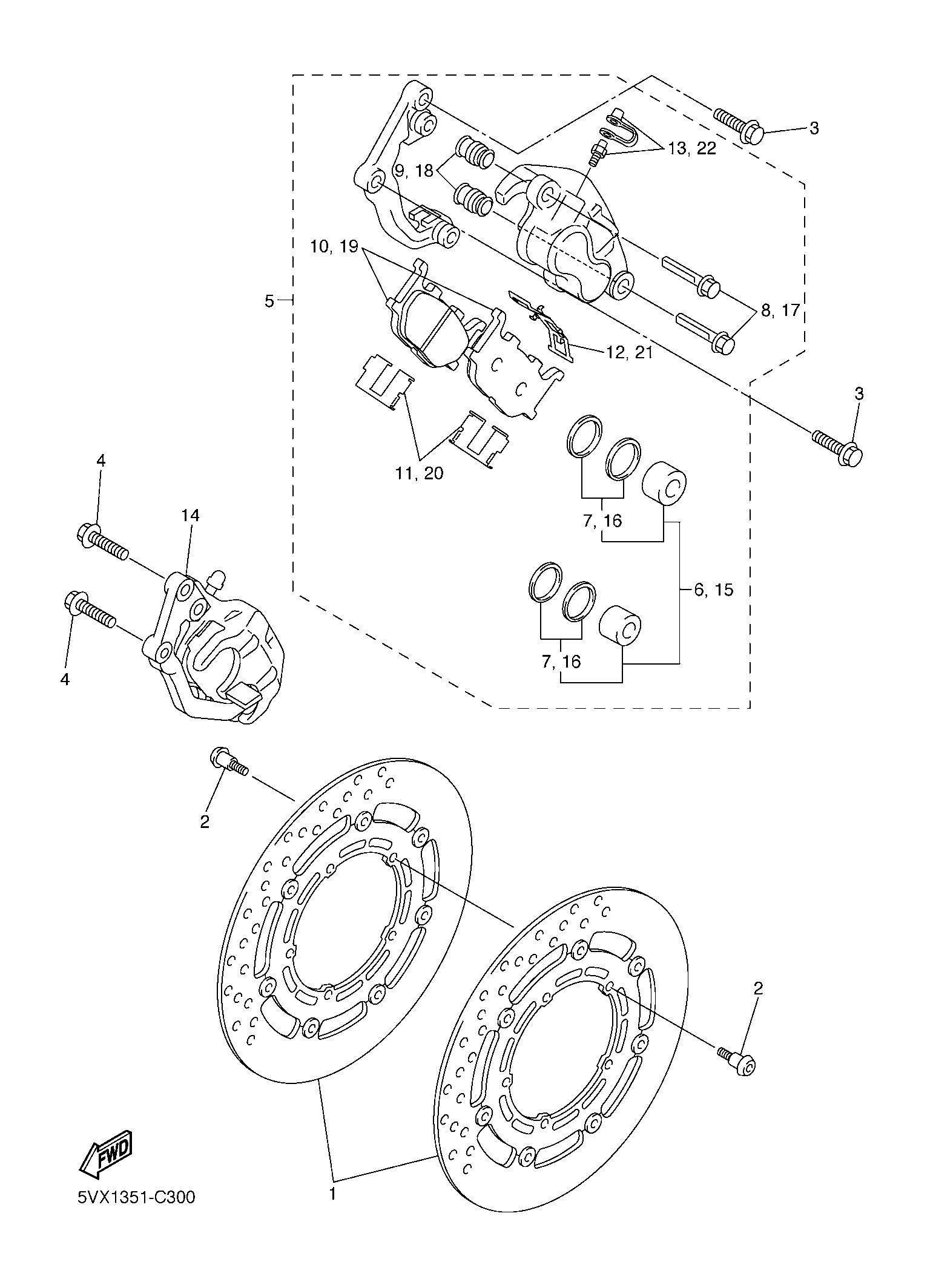 Billede til varegruppe TOMEN FRONT BRAKES