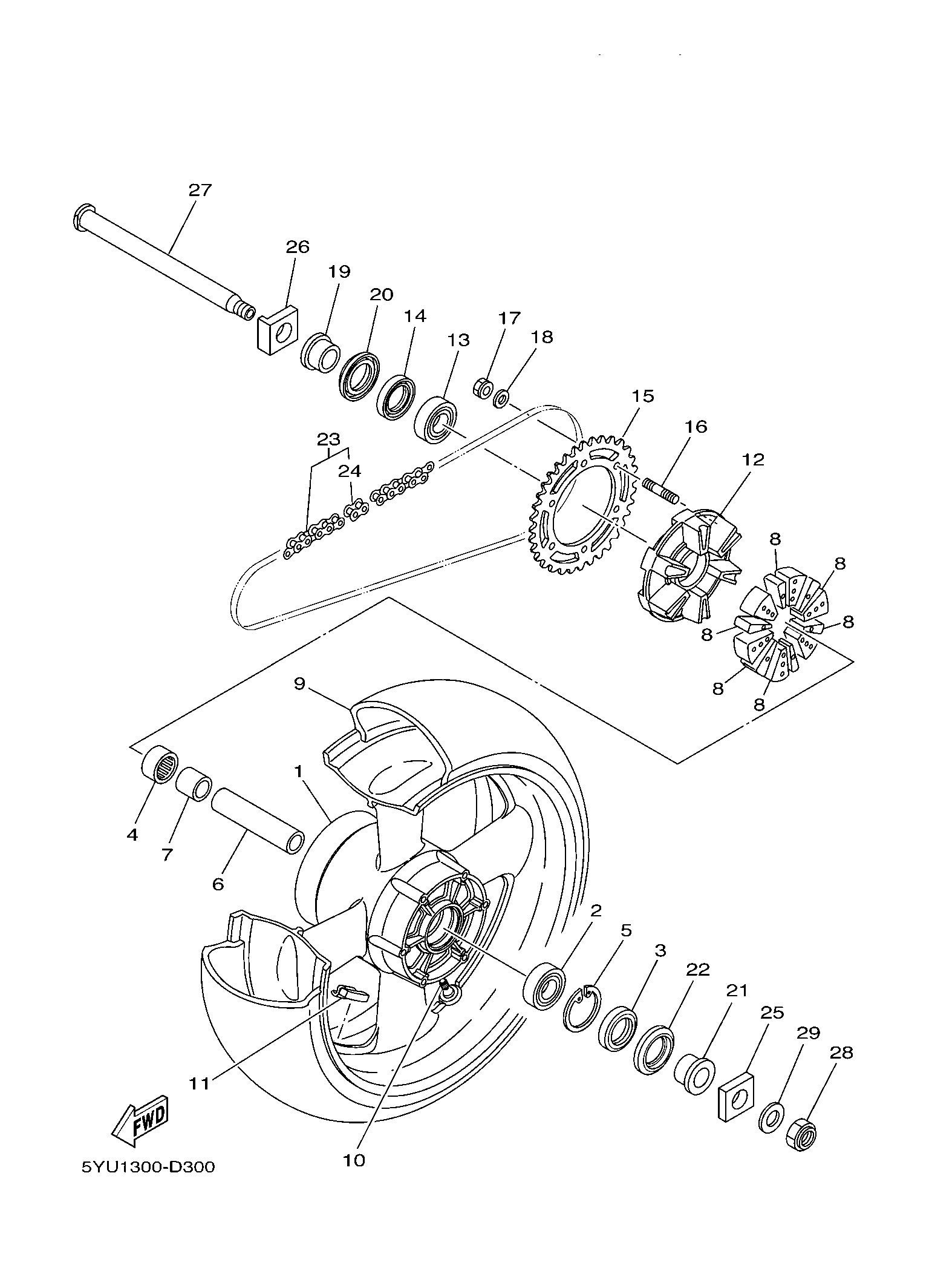 Billede til varegruppe REAR WHEELS